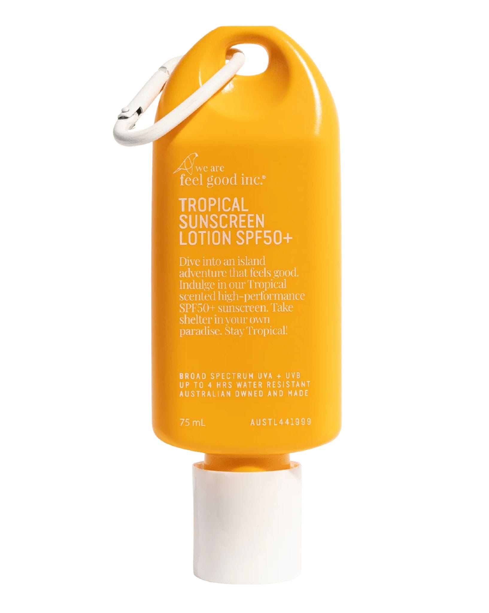 Feel Good Inc Tropical Sunscreen Lotion SPF50+ 75ml