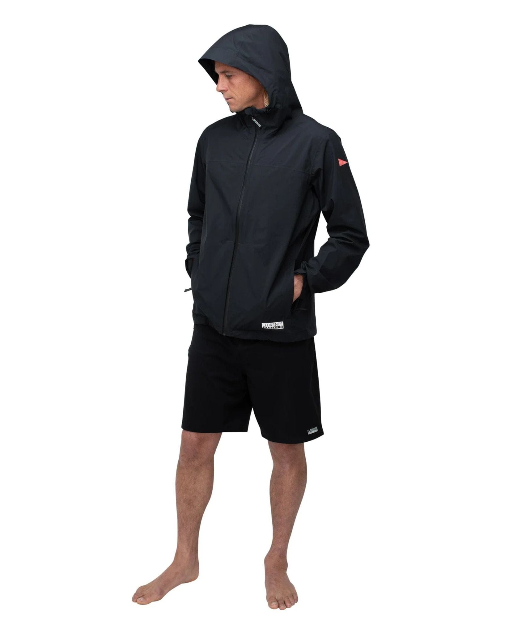 Florence Mens Rain Pro 2.5-Layer Waterproof Shell Jacket