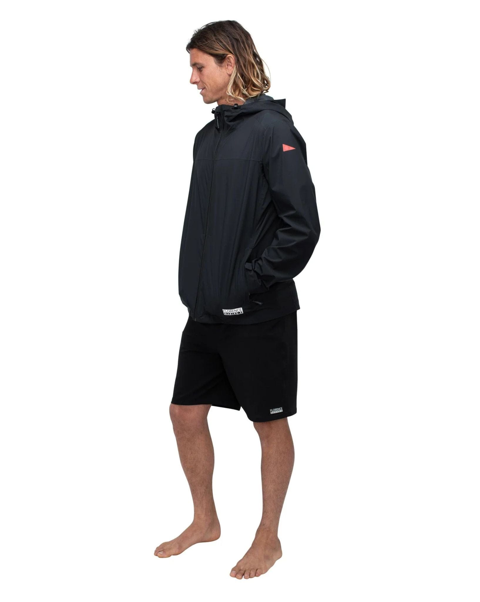 Florence Mens Rain Pro 2.5-Layer Waterproof Shell Jacket