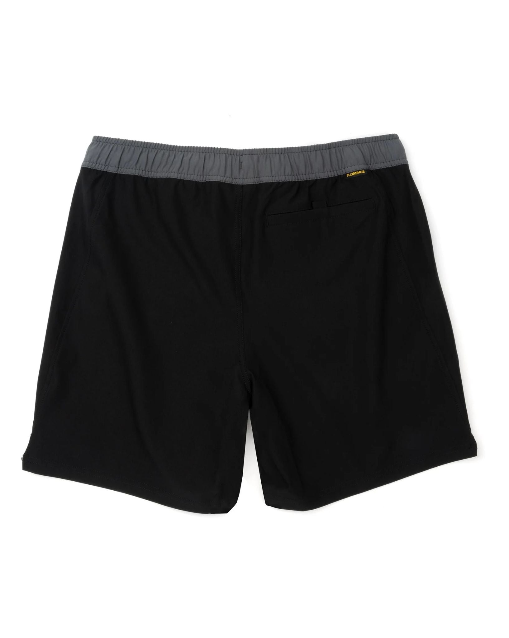 Florence Mens Standard Issue Elastic Short - Black