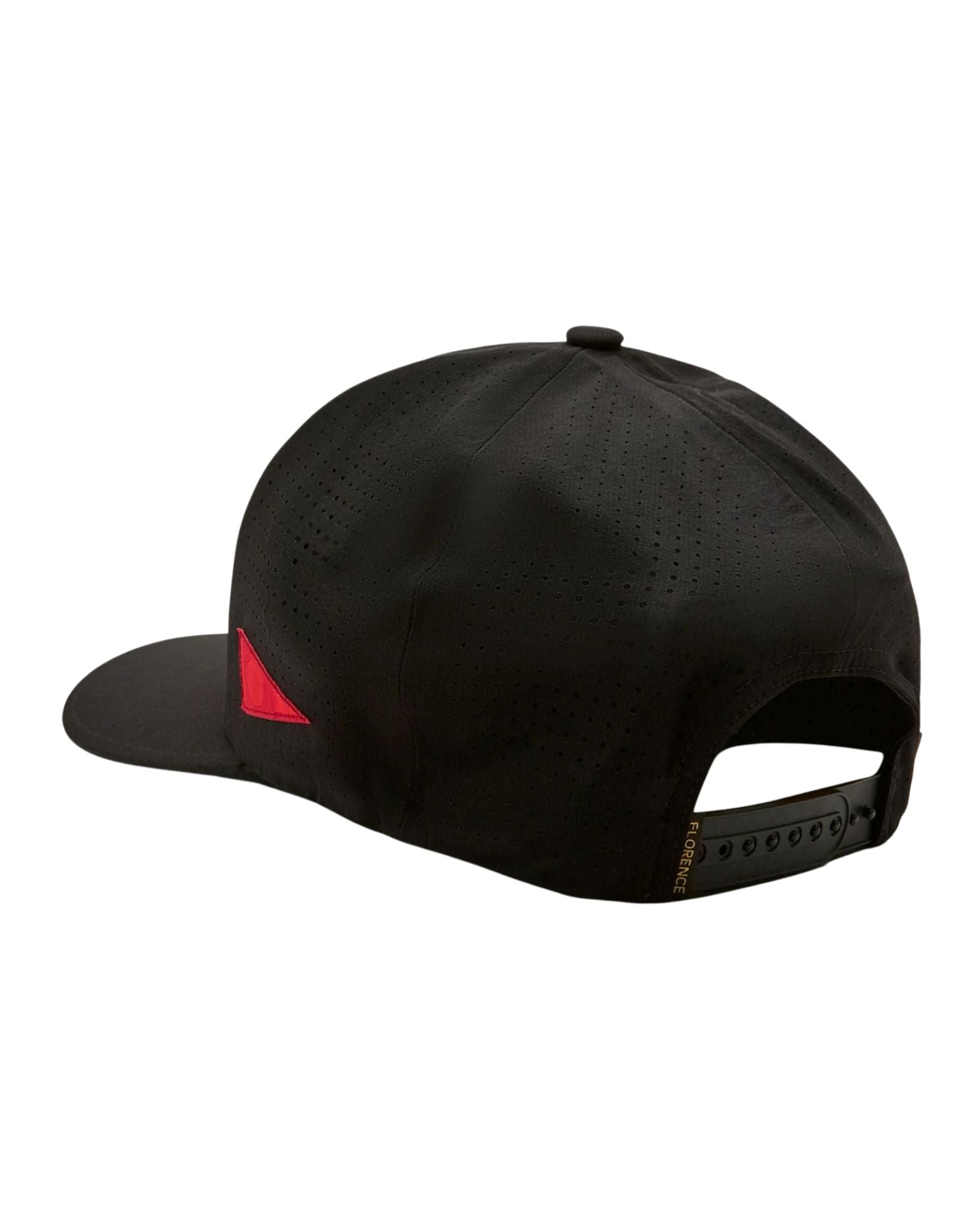 Florence Performance Airtex Hat / Black / OSFA