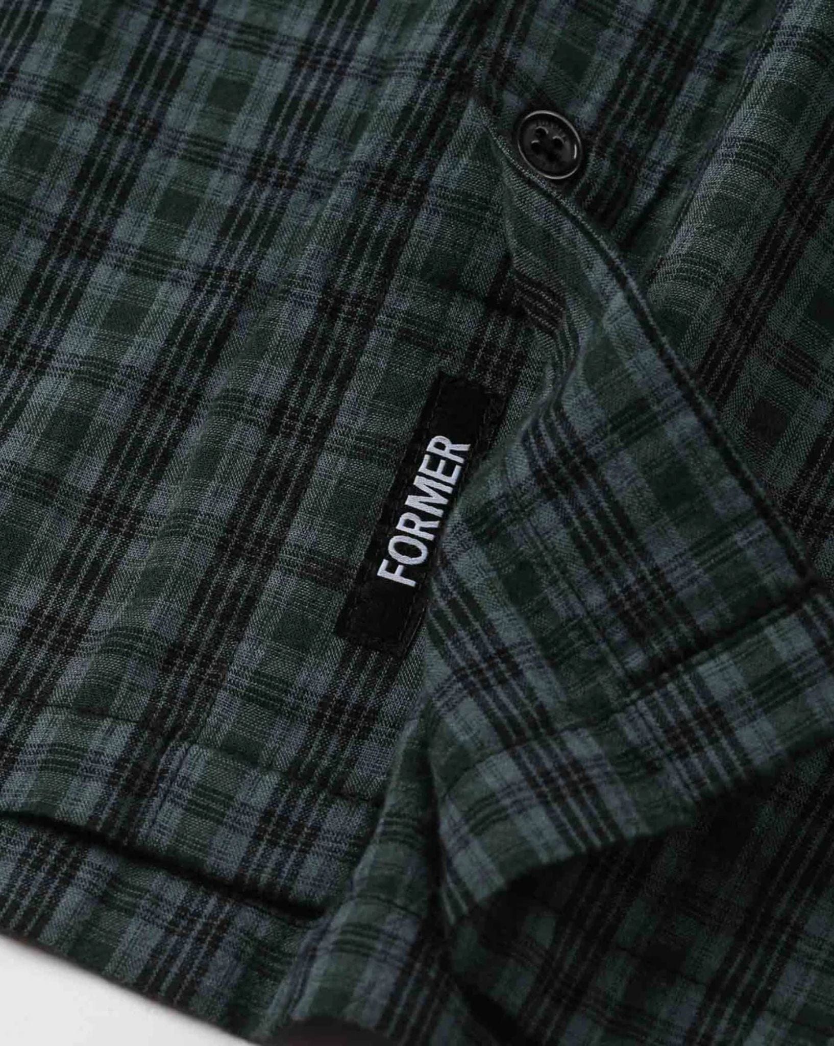 Former Mens Manners Check Ss Shirt