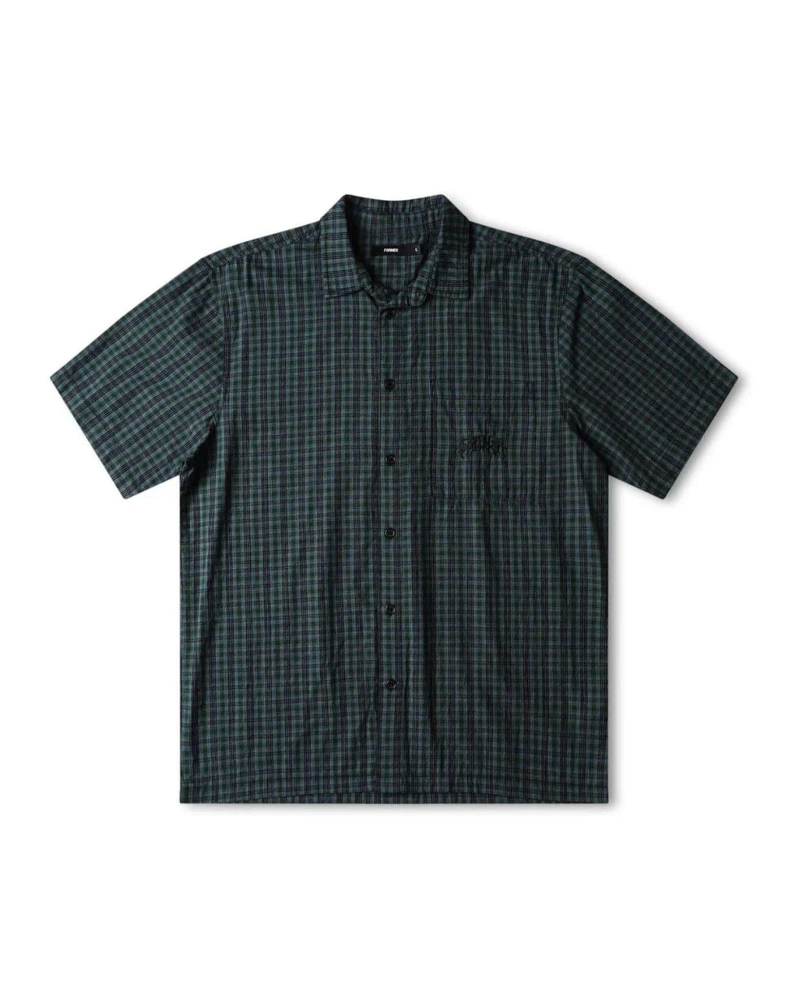 Former Mens Manners Check Ss Shirt