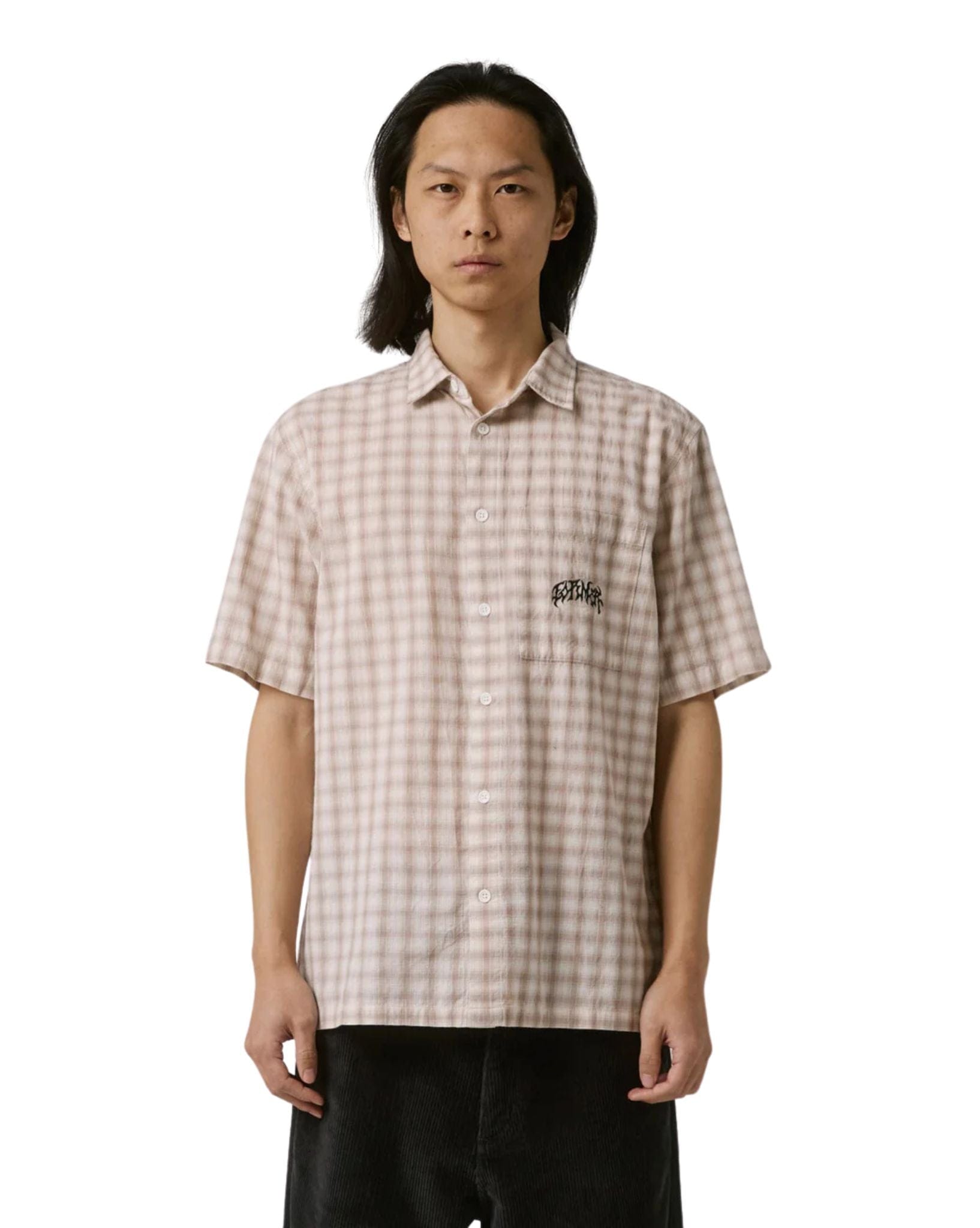 Former Mens Manners Check Ss Shirt