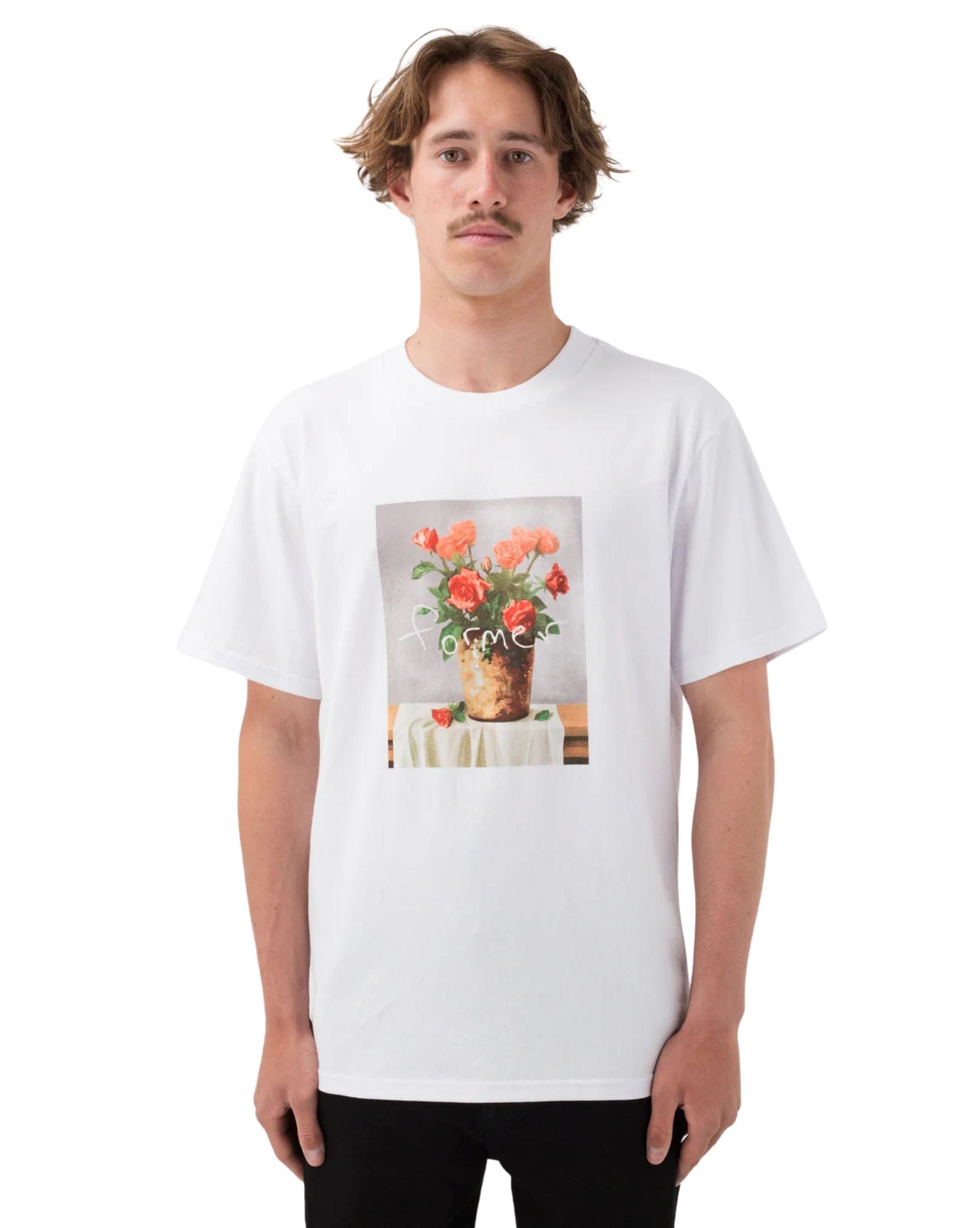 Former Mens Still Life T-Shirt - White