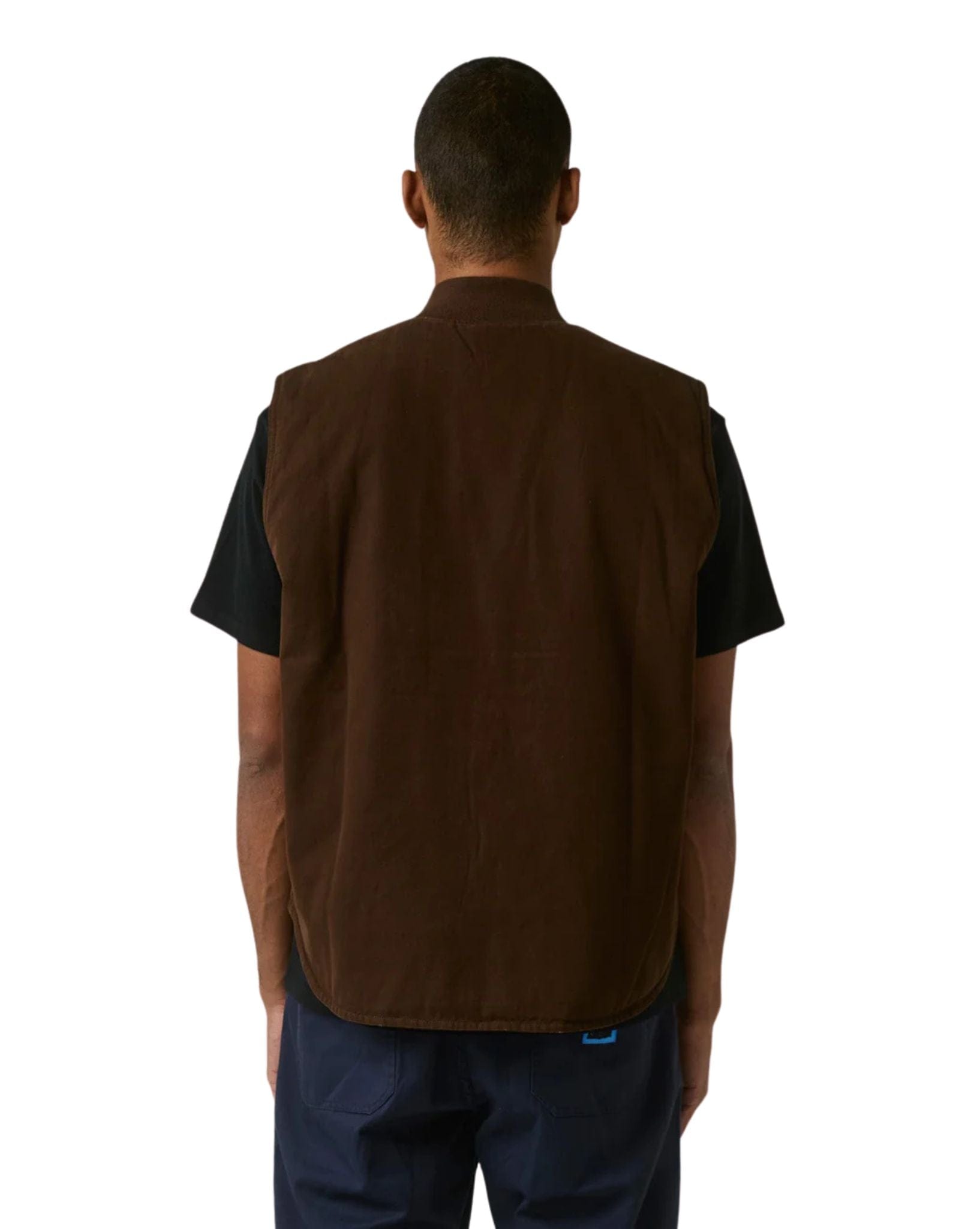 Former Mens Vt Canvas Vest - Brown