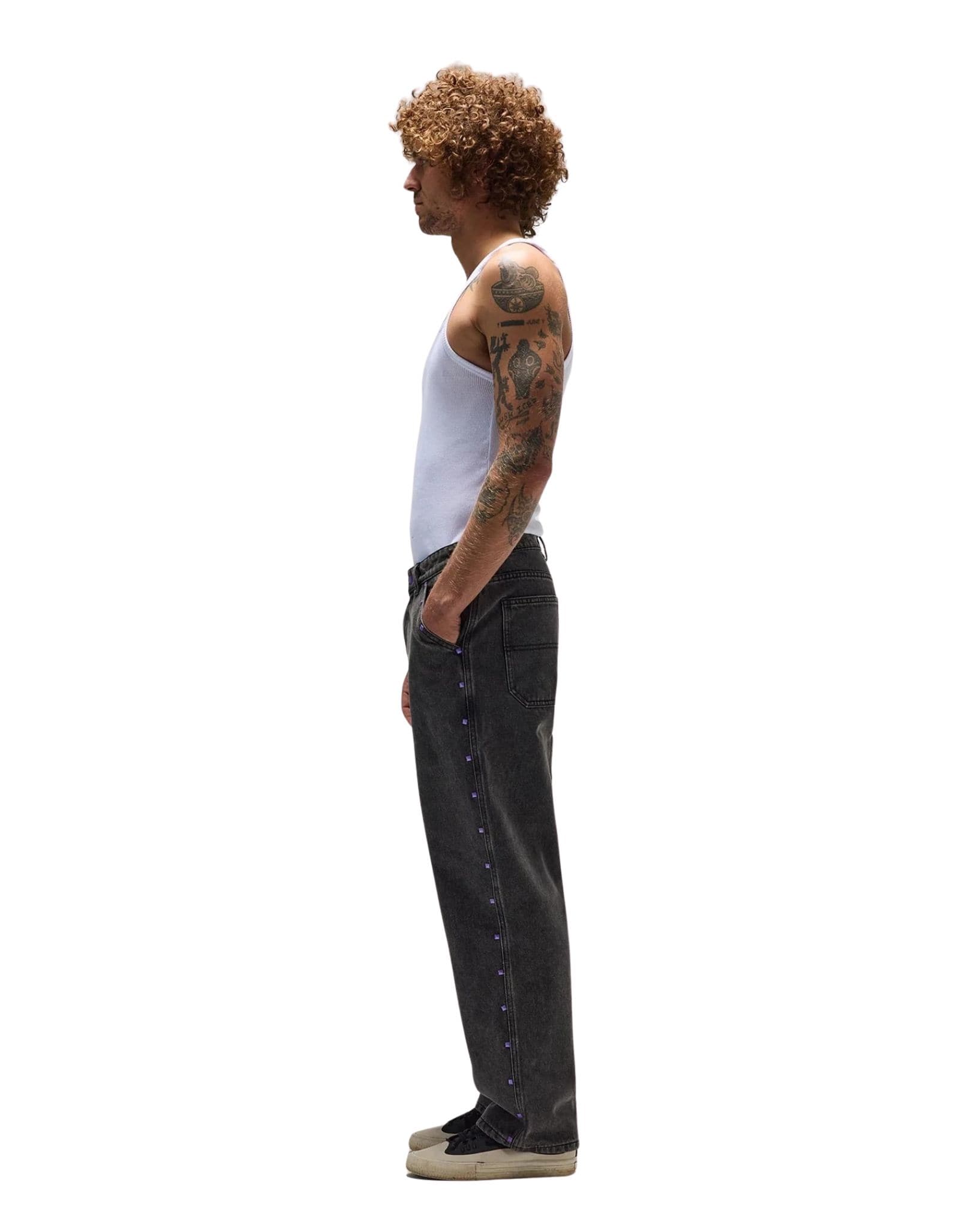 Former Studded Denim Pant