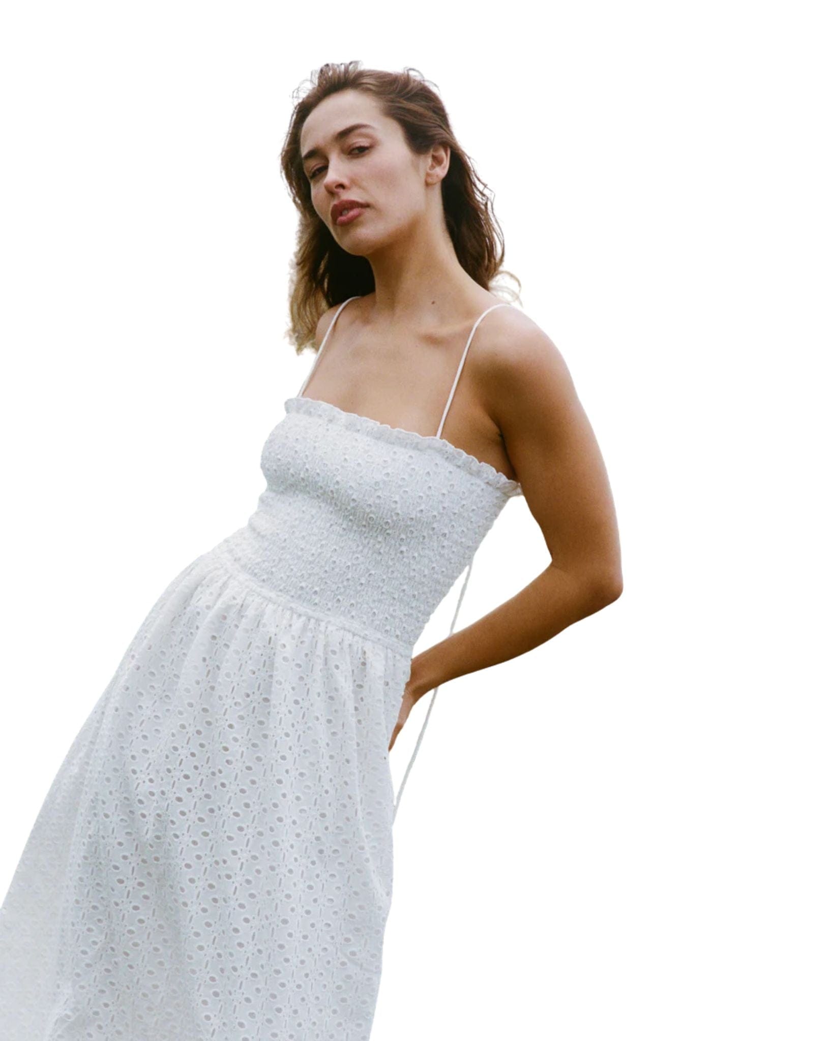 Frank Rae Arizona Maxi In Eyelet