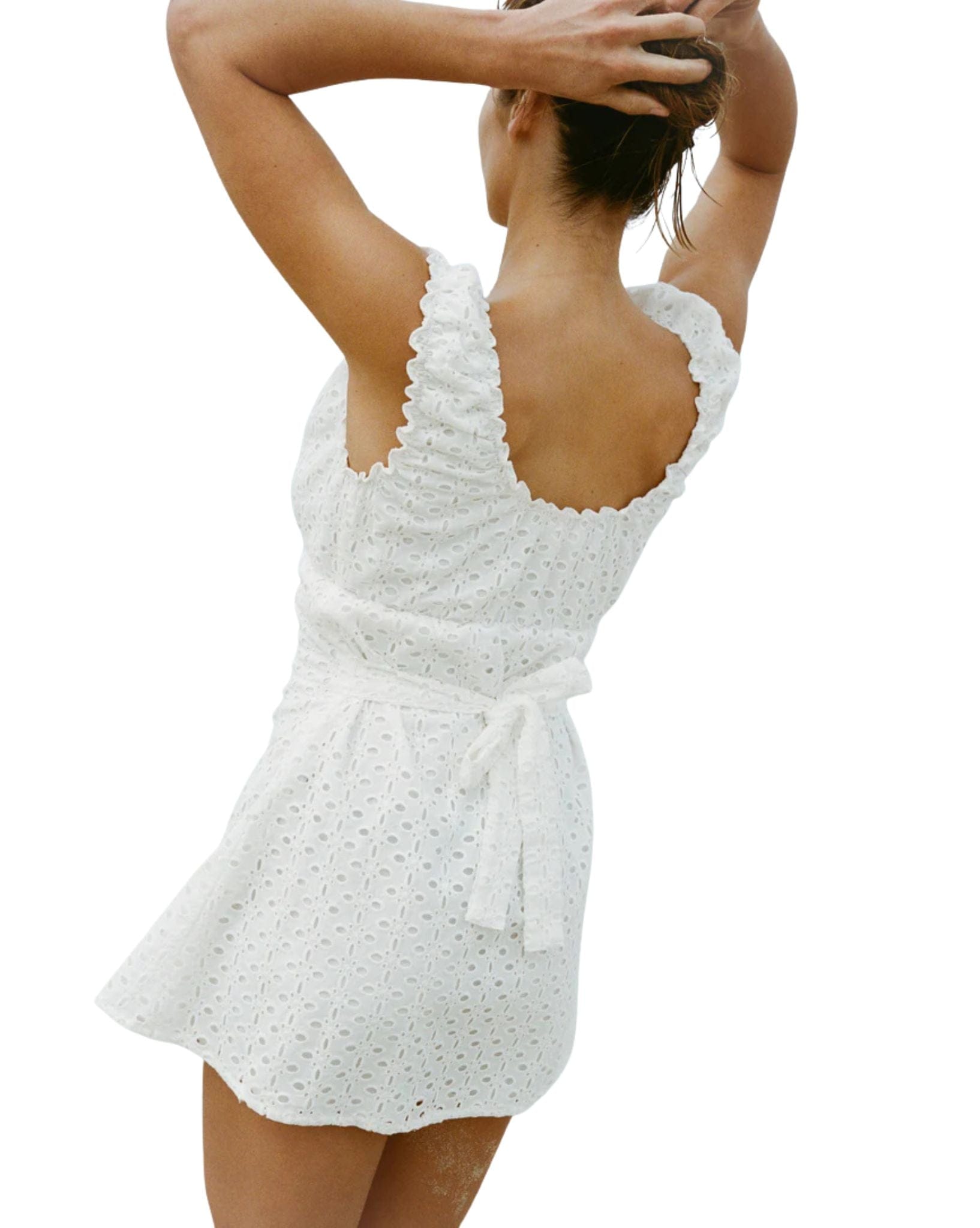 Frank Rae Bahama Mini In Eyelet