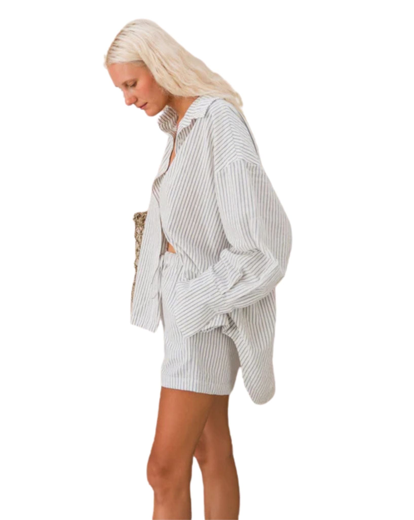 Frank Rae Womens Casa Shirt Stripe