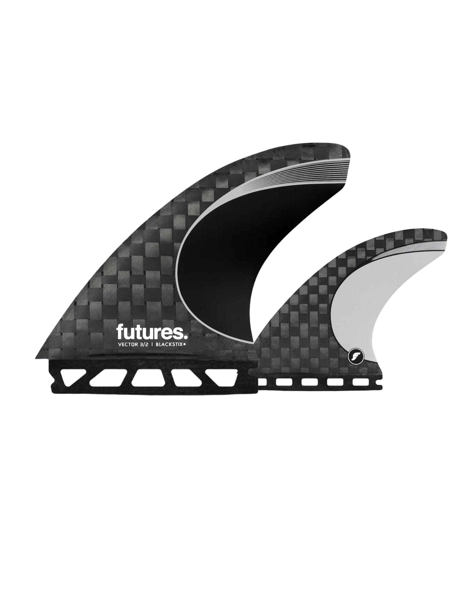 Futures Fins 3/2 Large Blackstix Thruster