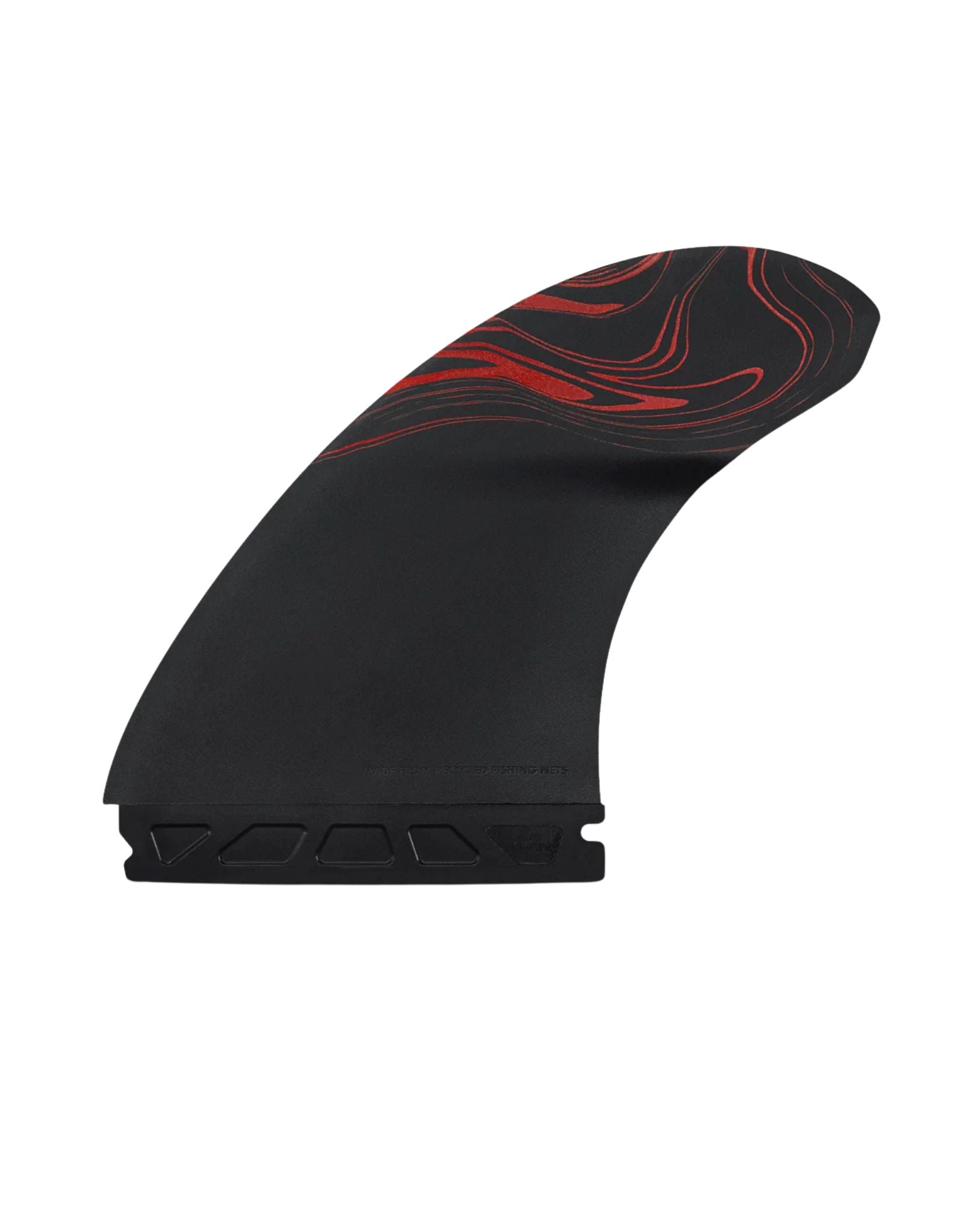 Futures Fins Alpha  3/2 Reverse Twin + 1 - Carbon Red