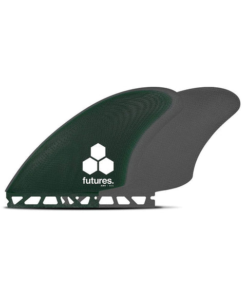 Futures AMK Glass Twin Keel Smoke - Available Today with Free
