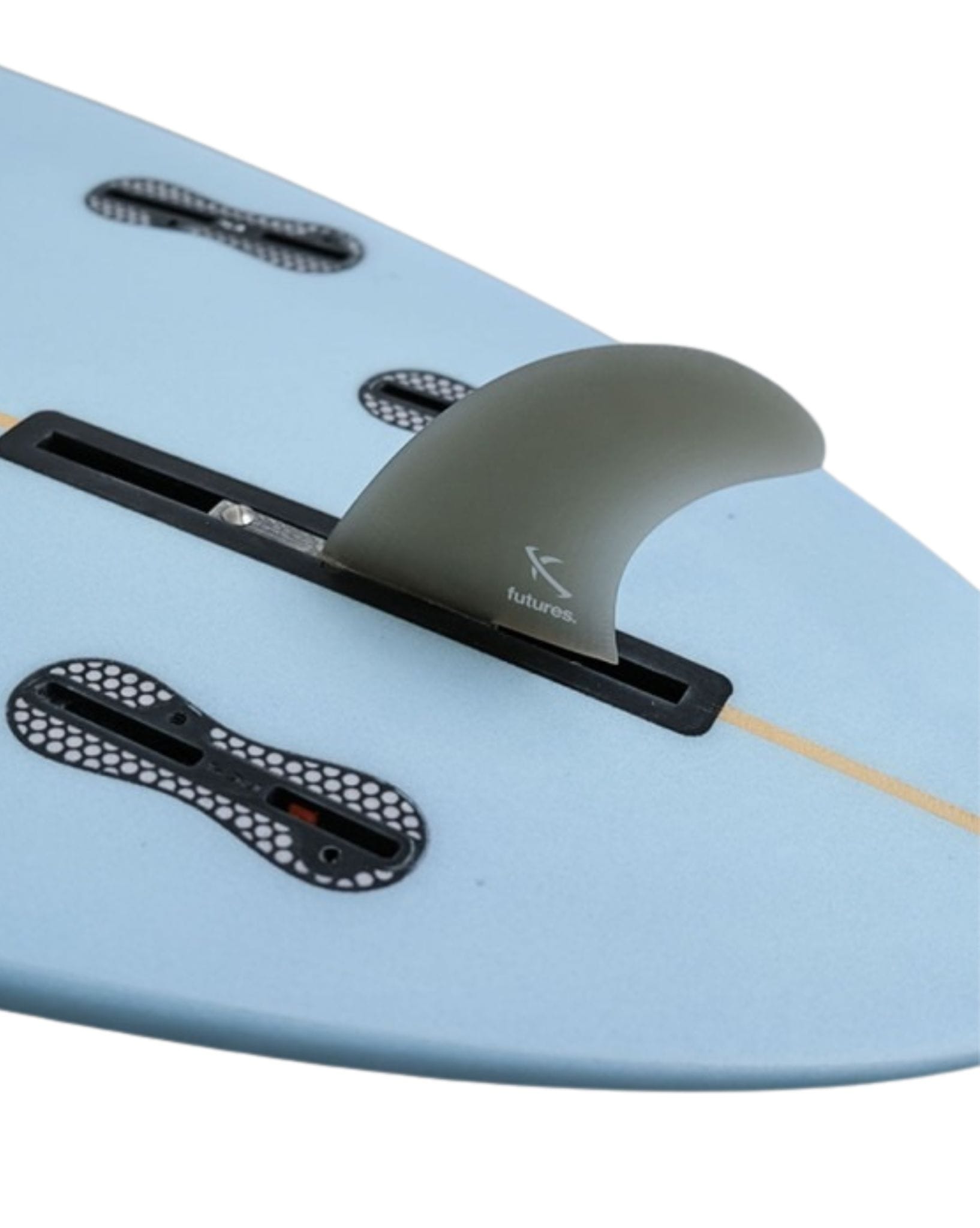 Futures Fins Lost 3.625" Fiberglass Single Fin - Smoke