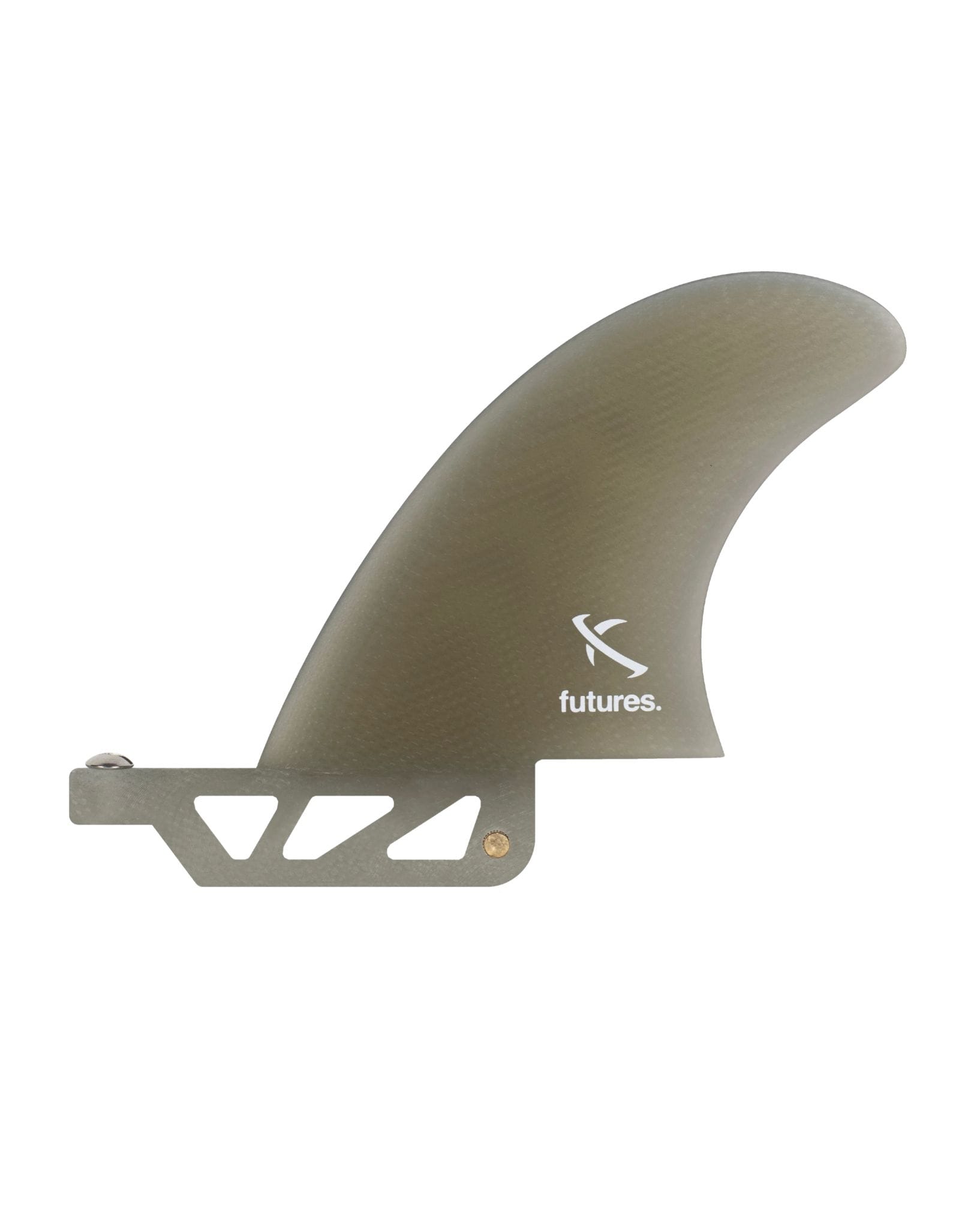 Futures Fins Lost 3.625" Fiberglass Single Fin - Smoke