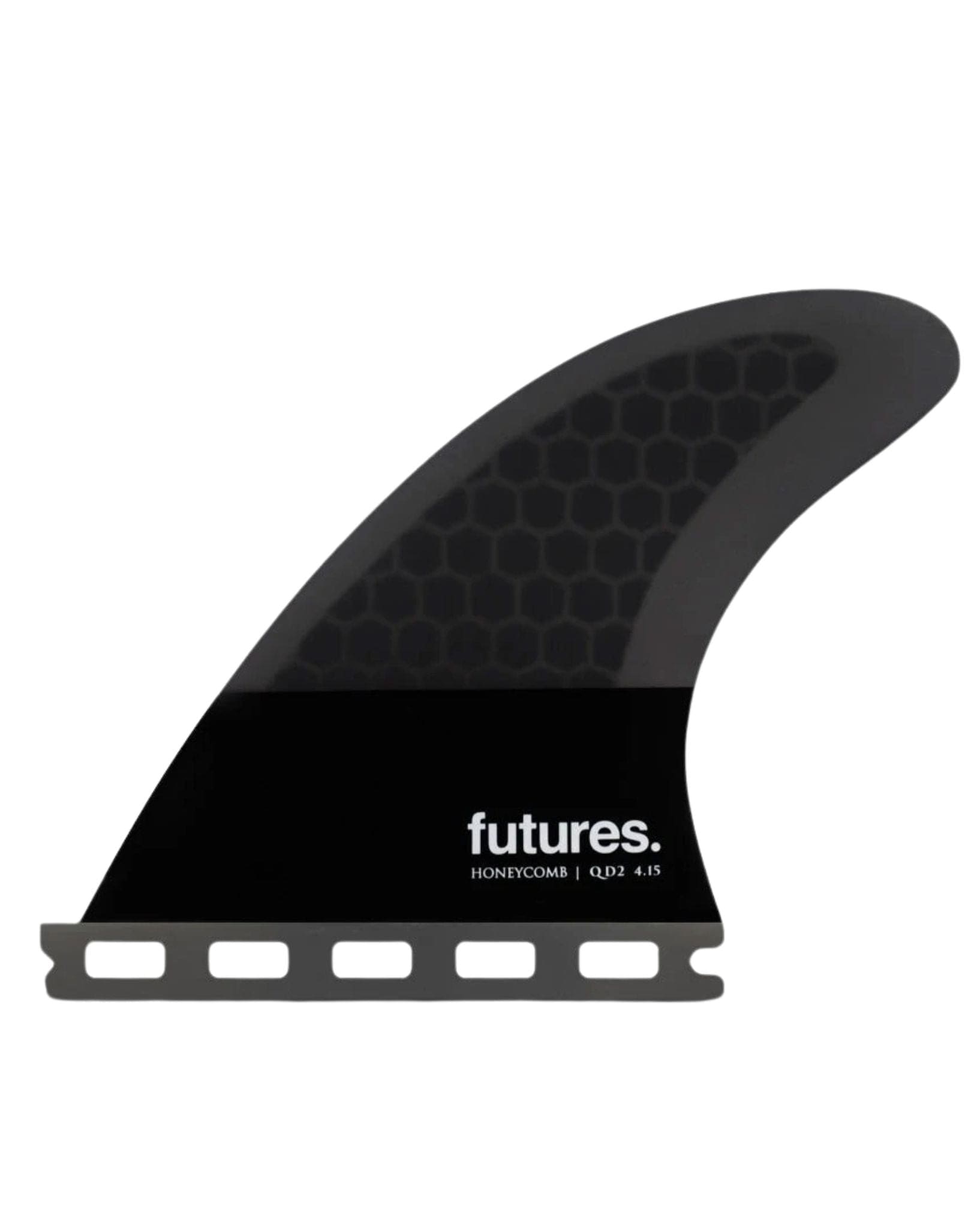 Futures Fins QD2 4.15 Flat HC Quad Rear Fin Pair