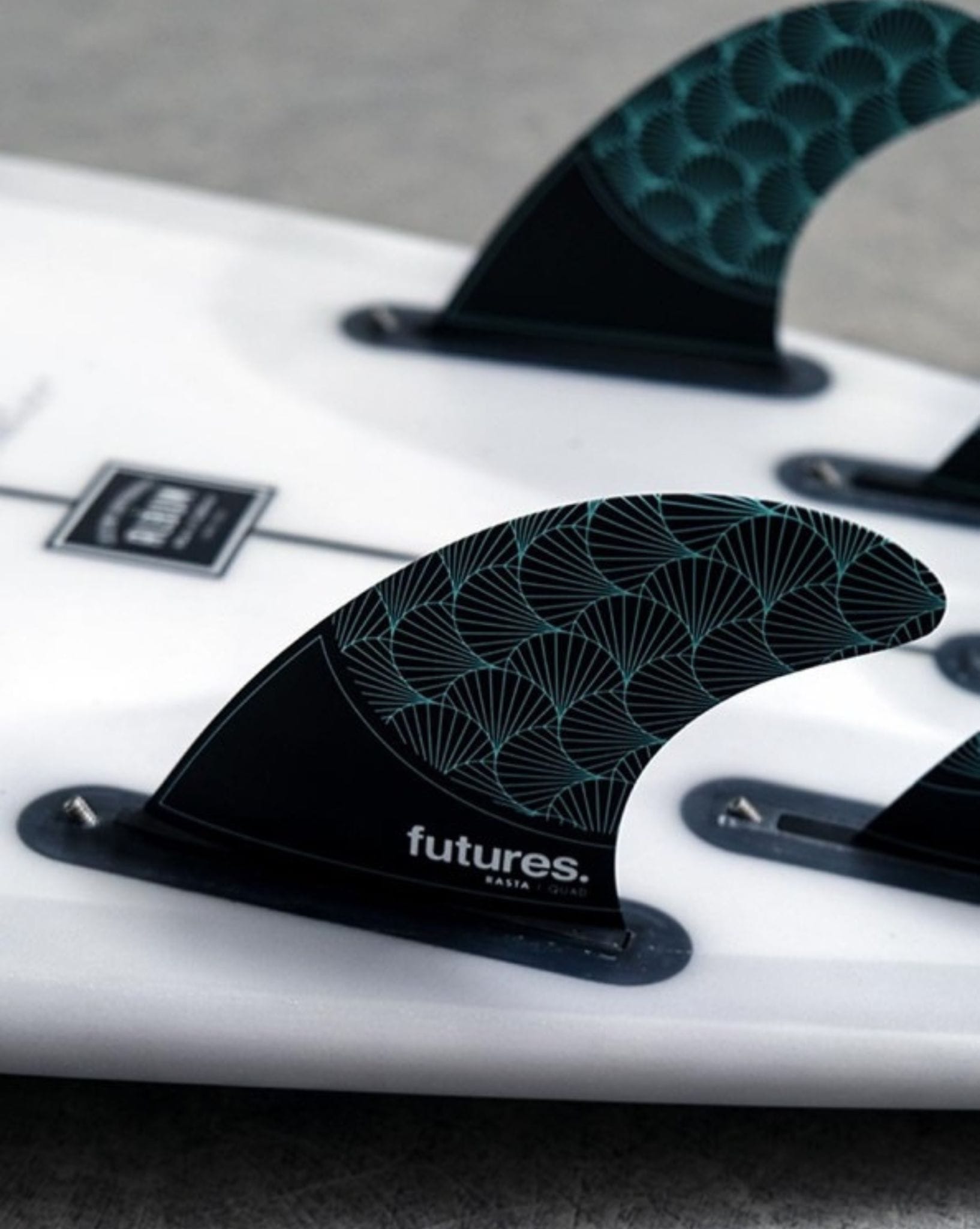 Futures Fins Rasta HC Quad