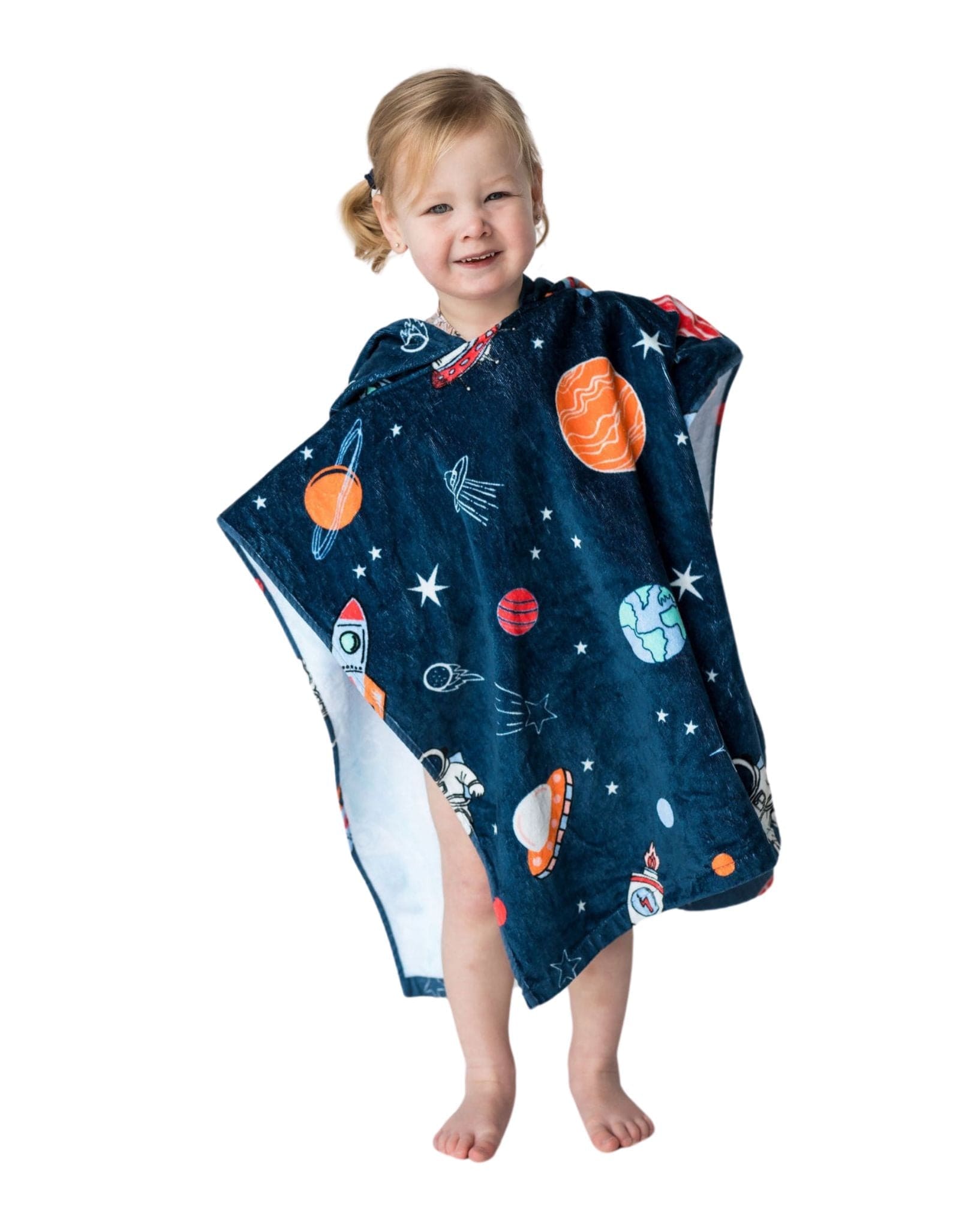 Get Towelled Up Space Hooded Towel