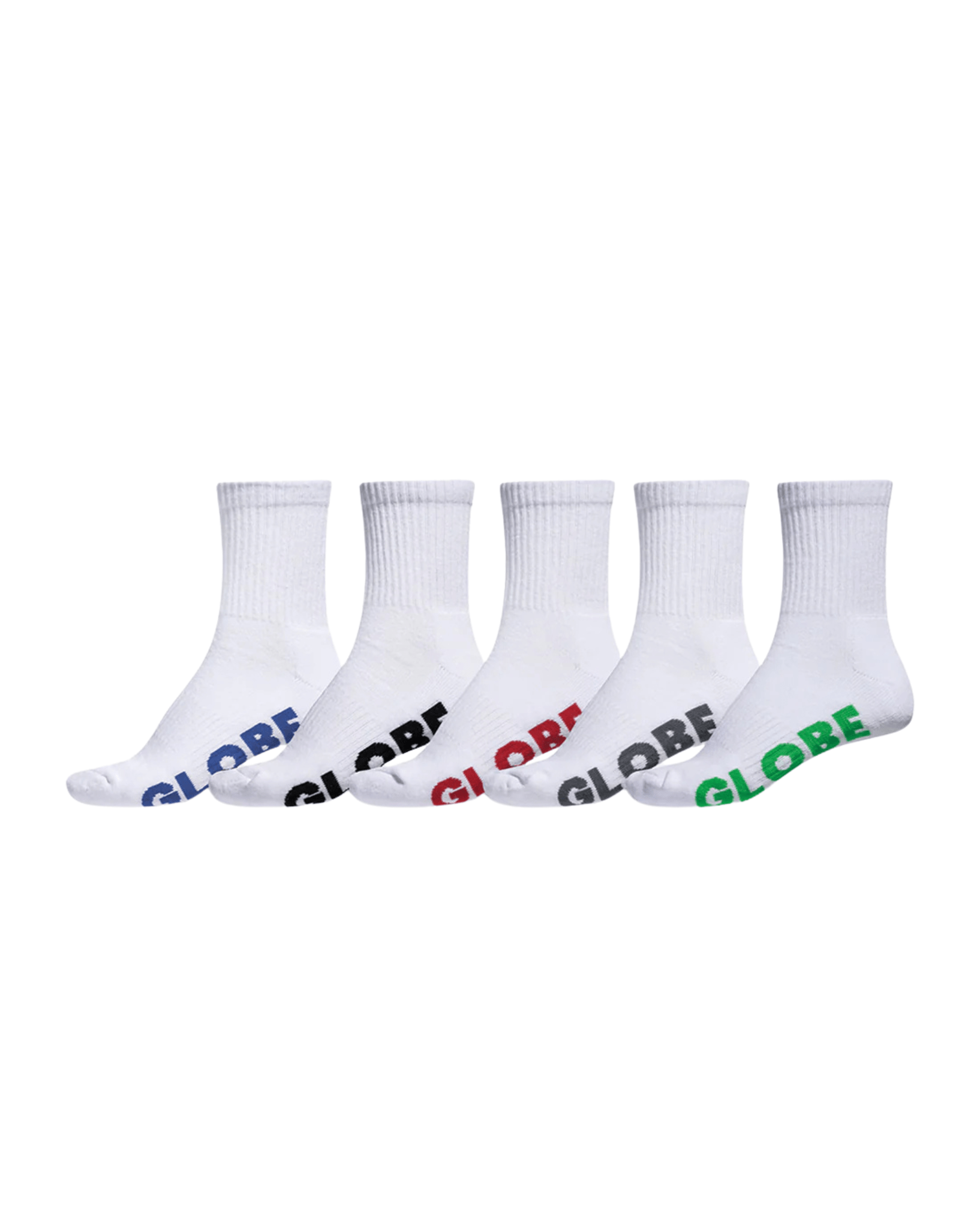 Globe Stealth Crew Sock 5 Pack