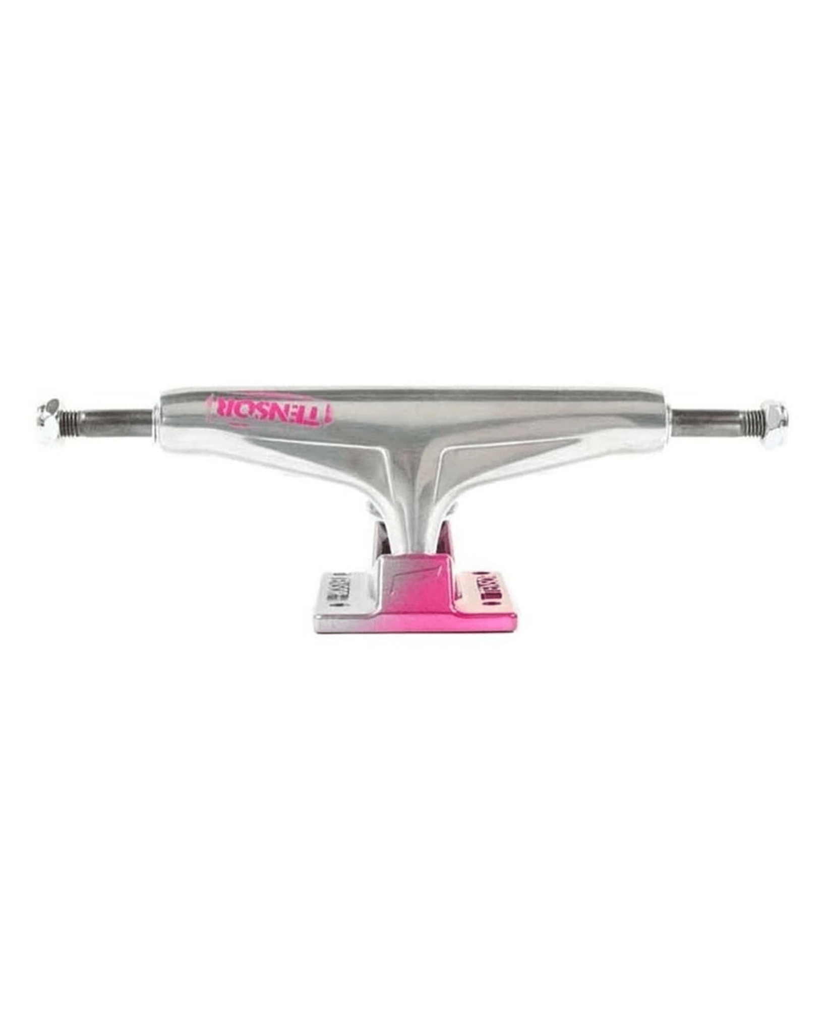Globe TEN Trucks Alum Stencil Mirror - Raw I Crimson Fade