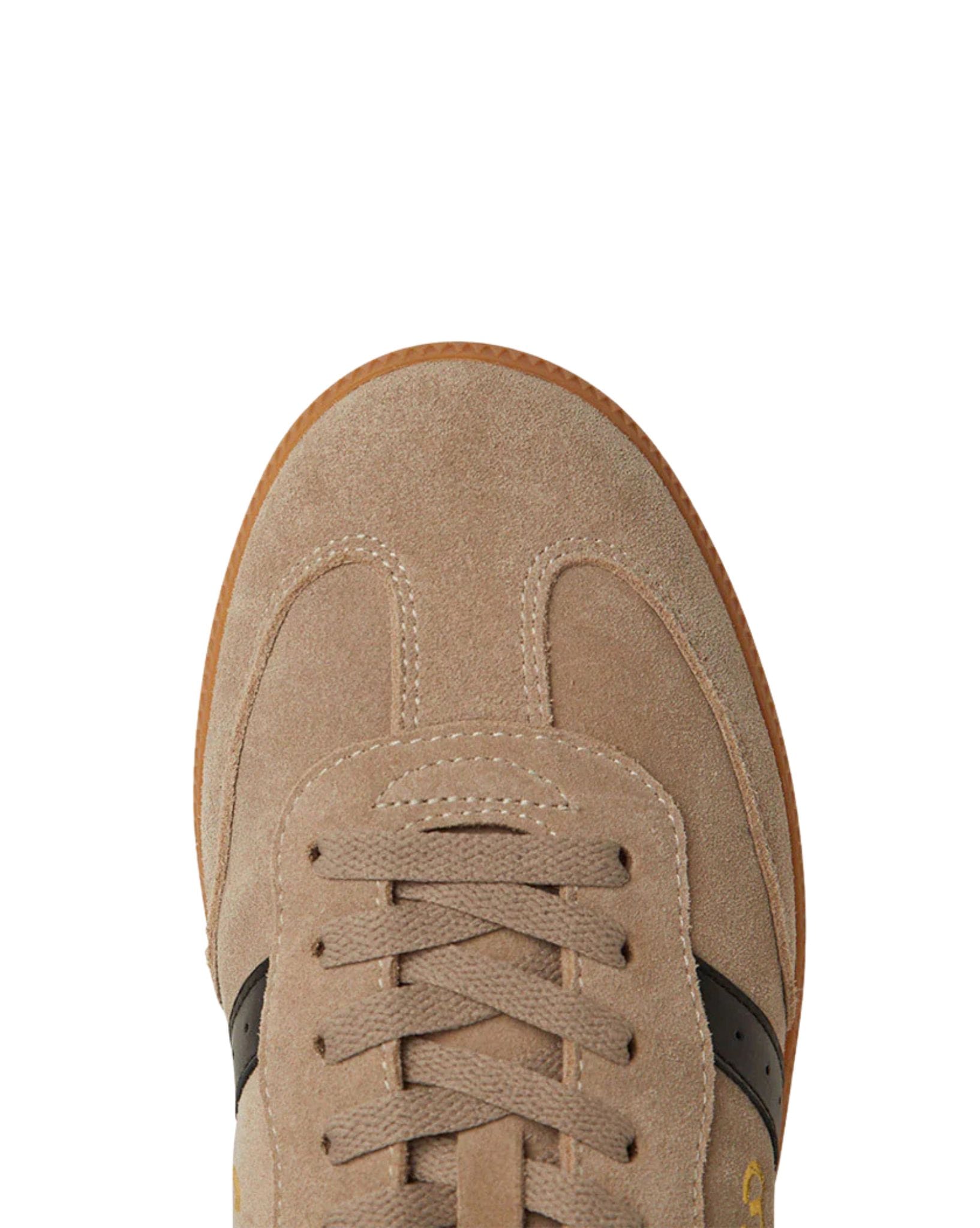 Goodsole Mens Parallel - Mushroom Black Suede