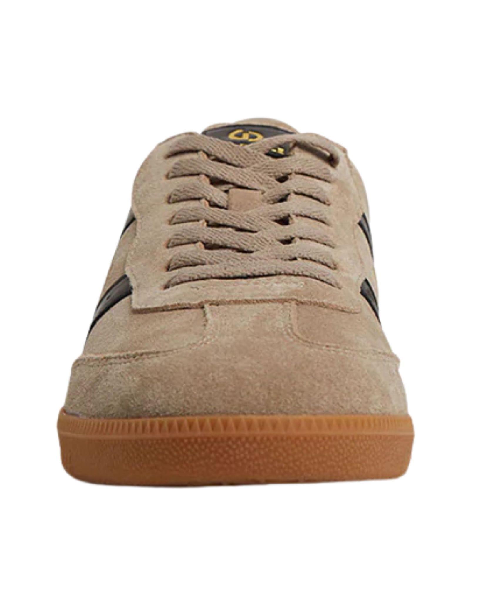 Goodsole Mens Parallel - Mushroom Black Suede