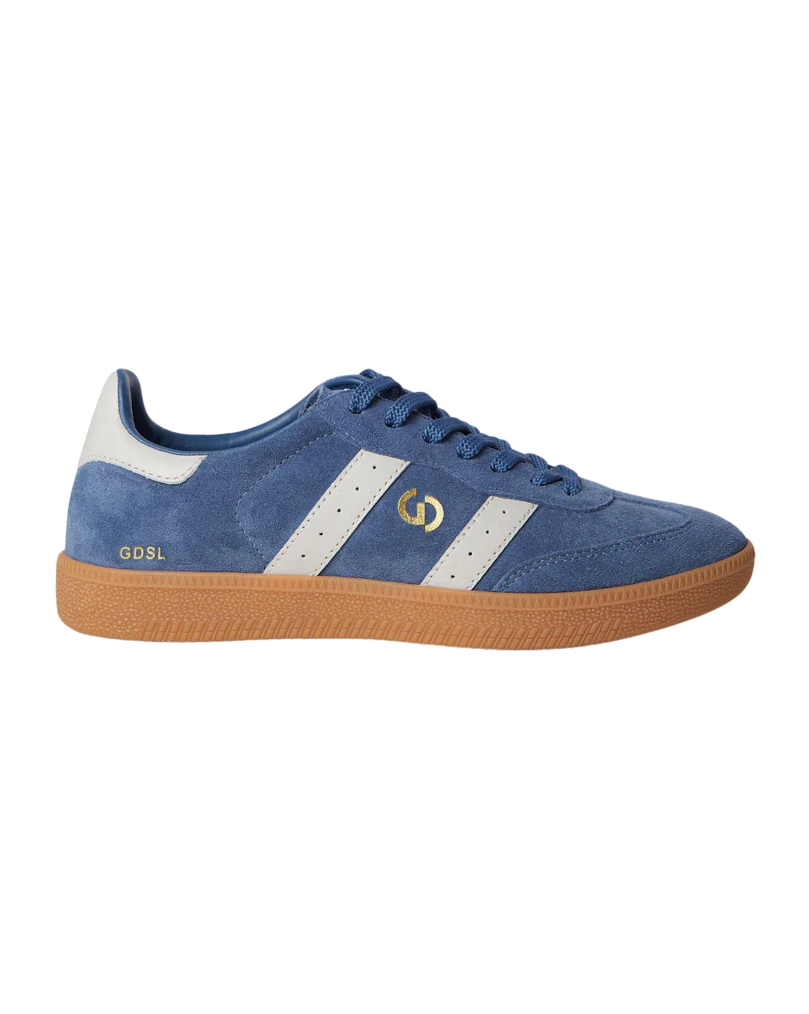 Goodsole Parallel - Peacock Blue Suede