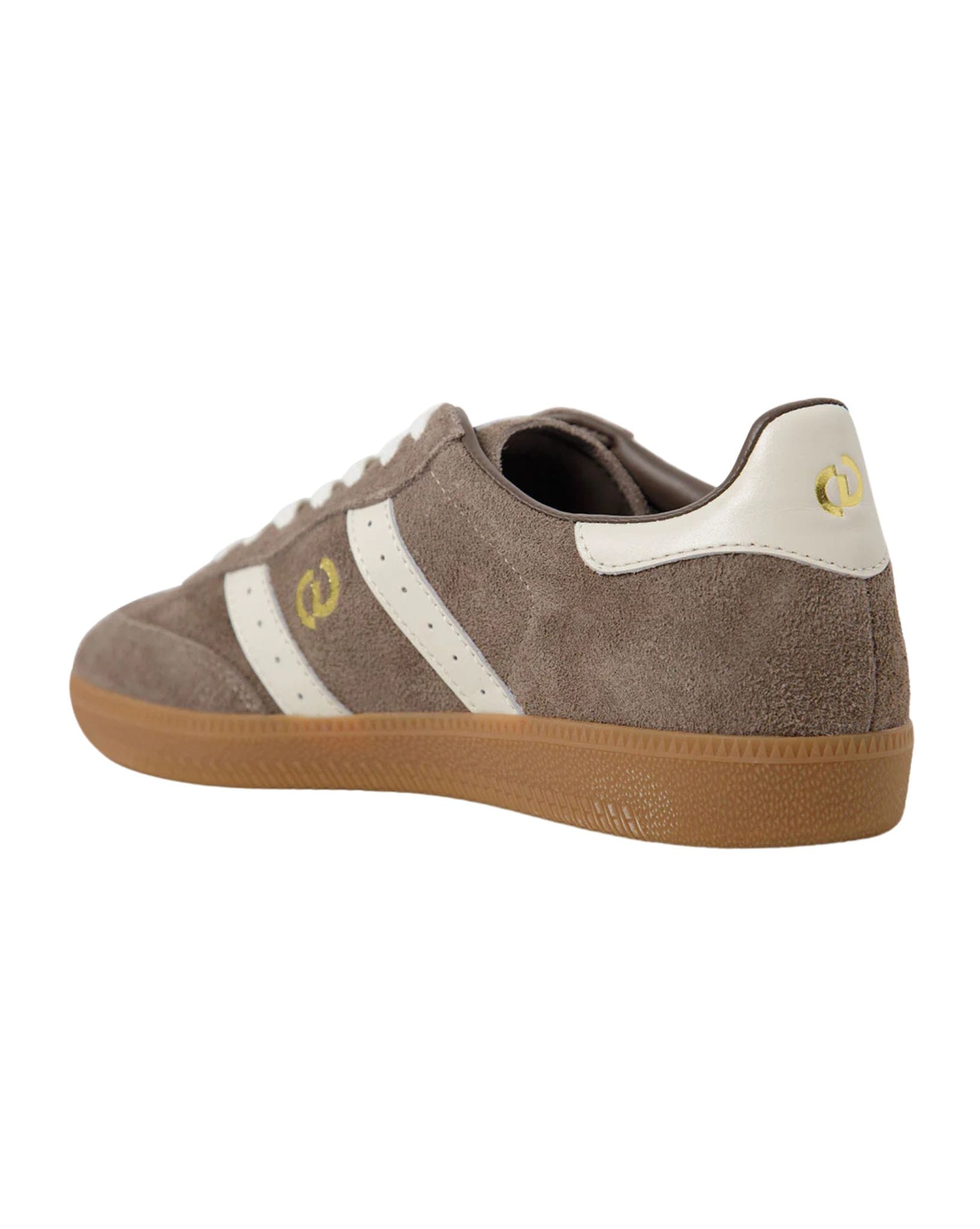 Goodsole Parallel - Walnut Brown- Ivory Suede