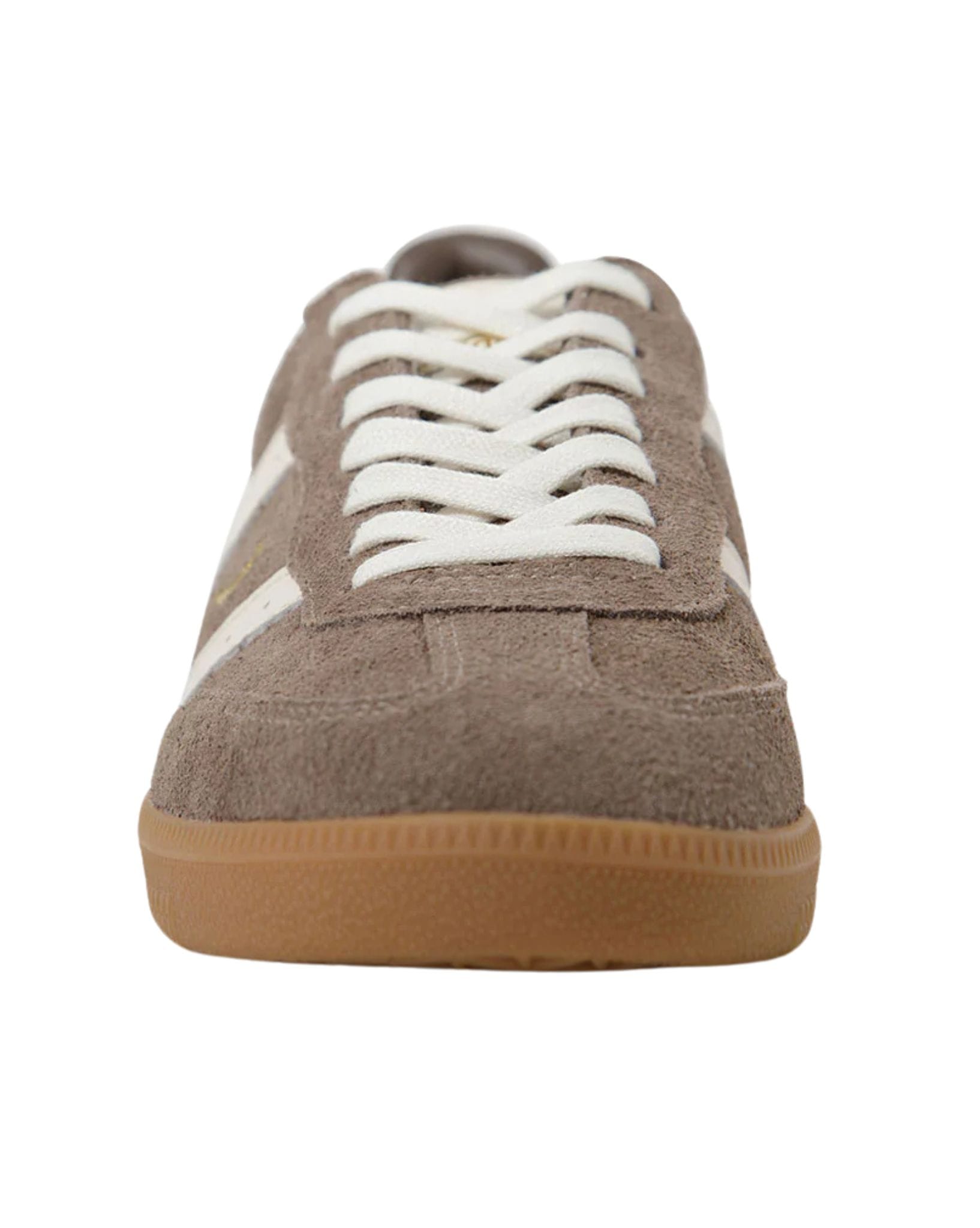 Goodsole Parallel - Walnut Brown- Ivory Suede