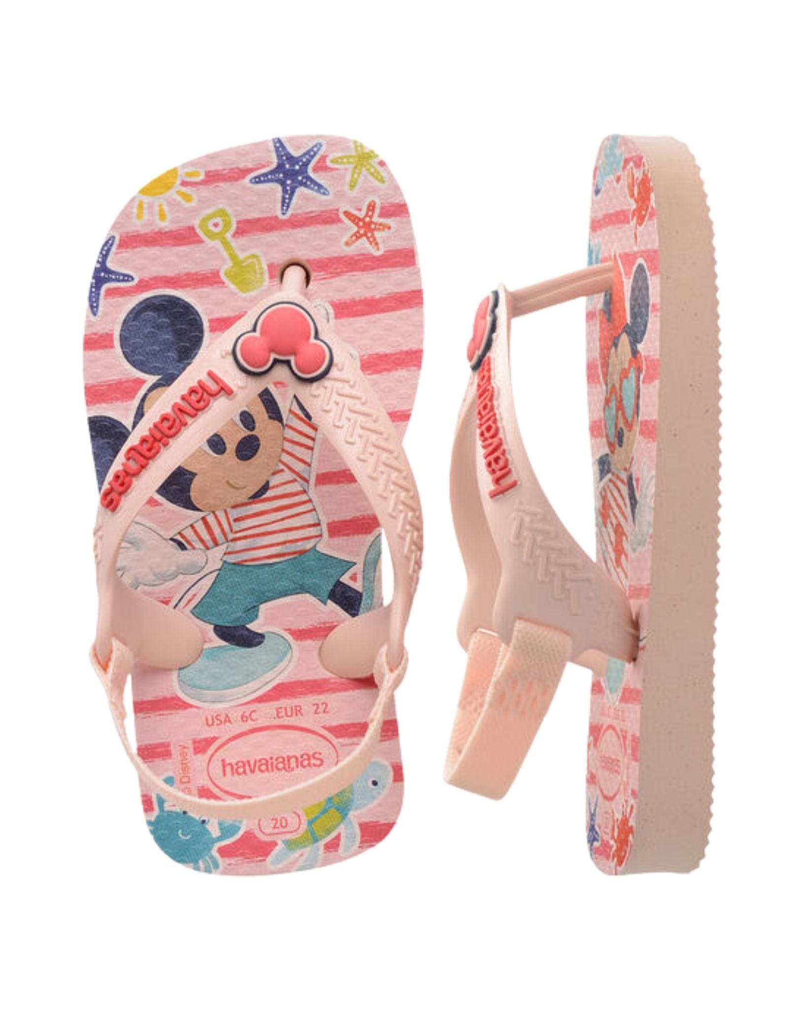 Havaianas Baby Disney Classics II (Mickie&Minnie) Pink/Red