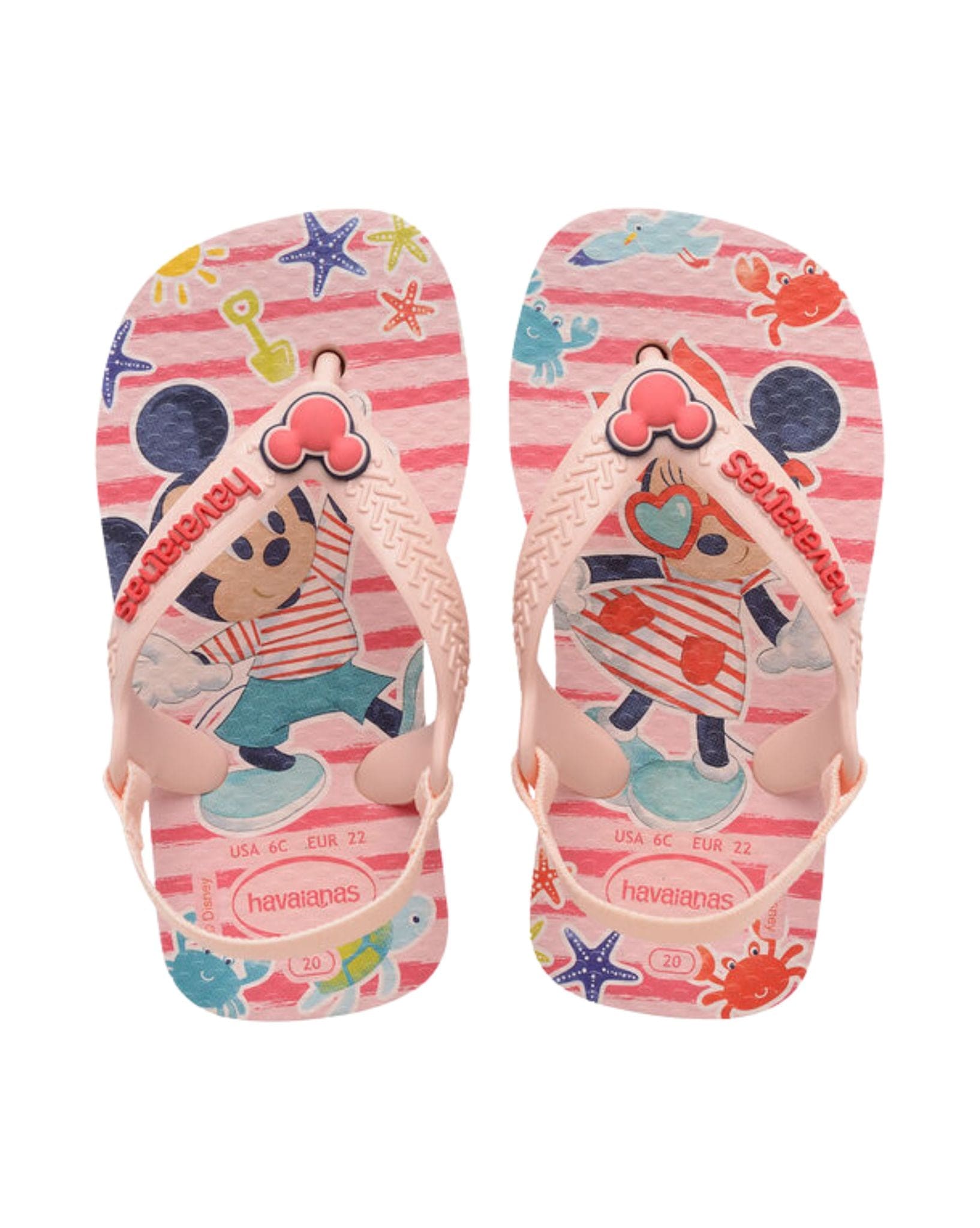 Havaianas Baby Disney Classics II (Mickie&Minnie) Pink/Red