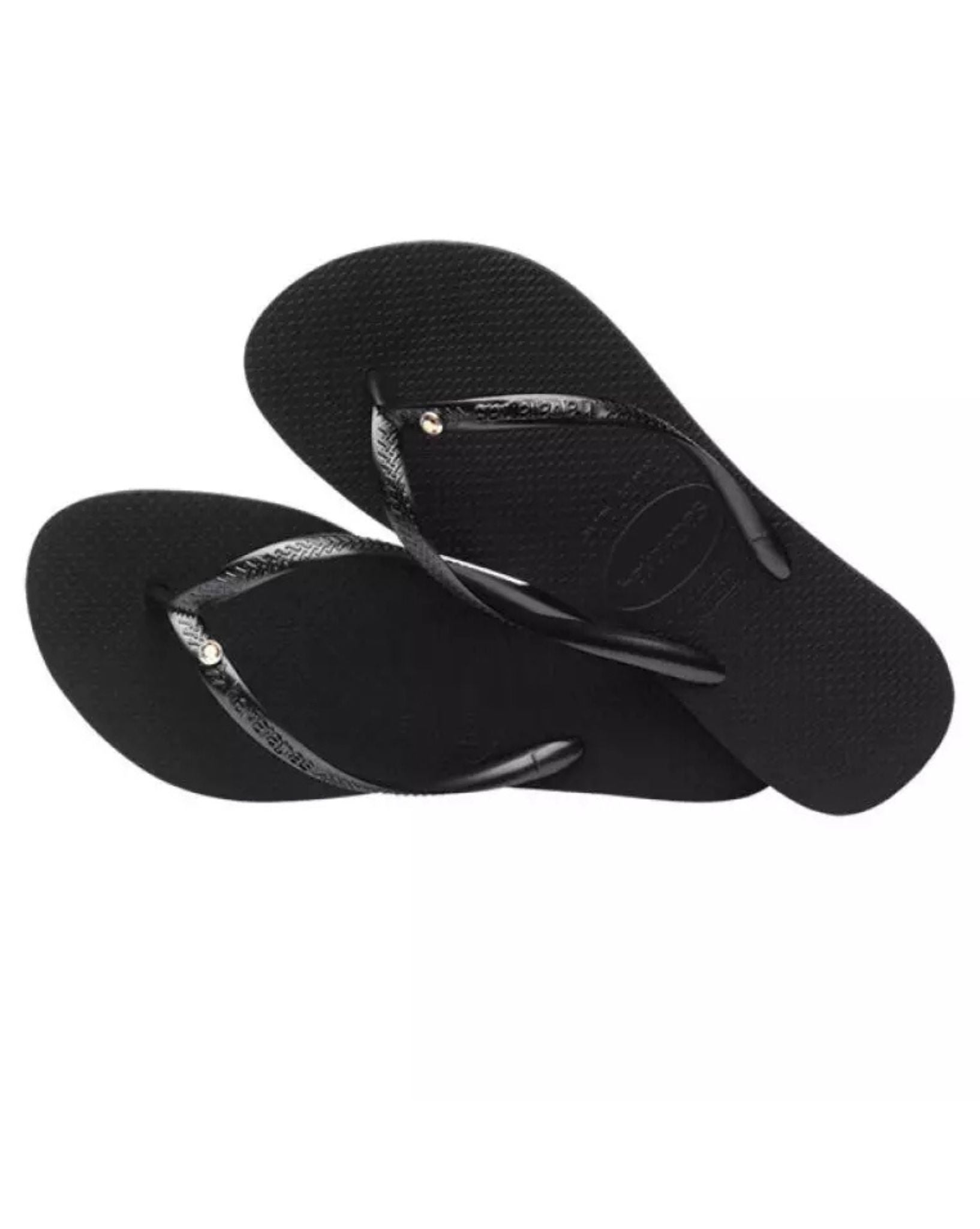 Havaianas Girls Slim Crystal SW II - Black