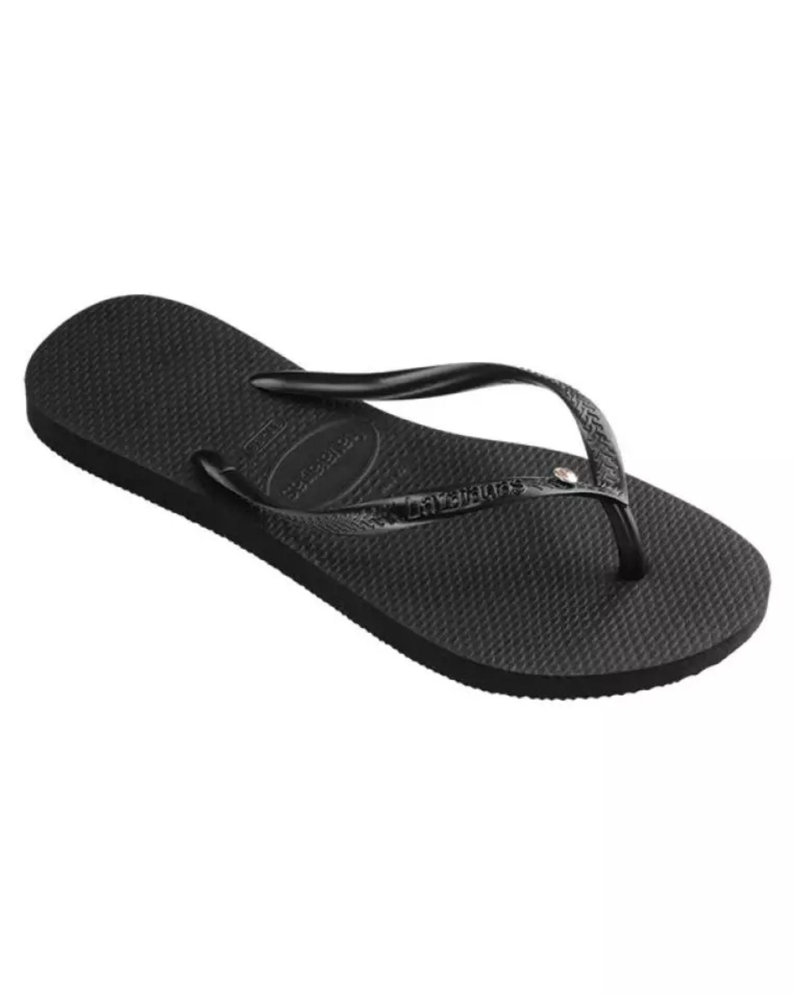 Havaianas Girls Slim Crystal SW II - Black