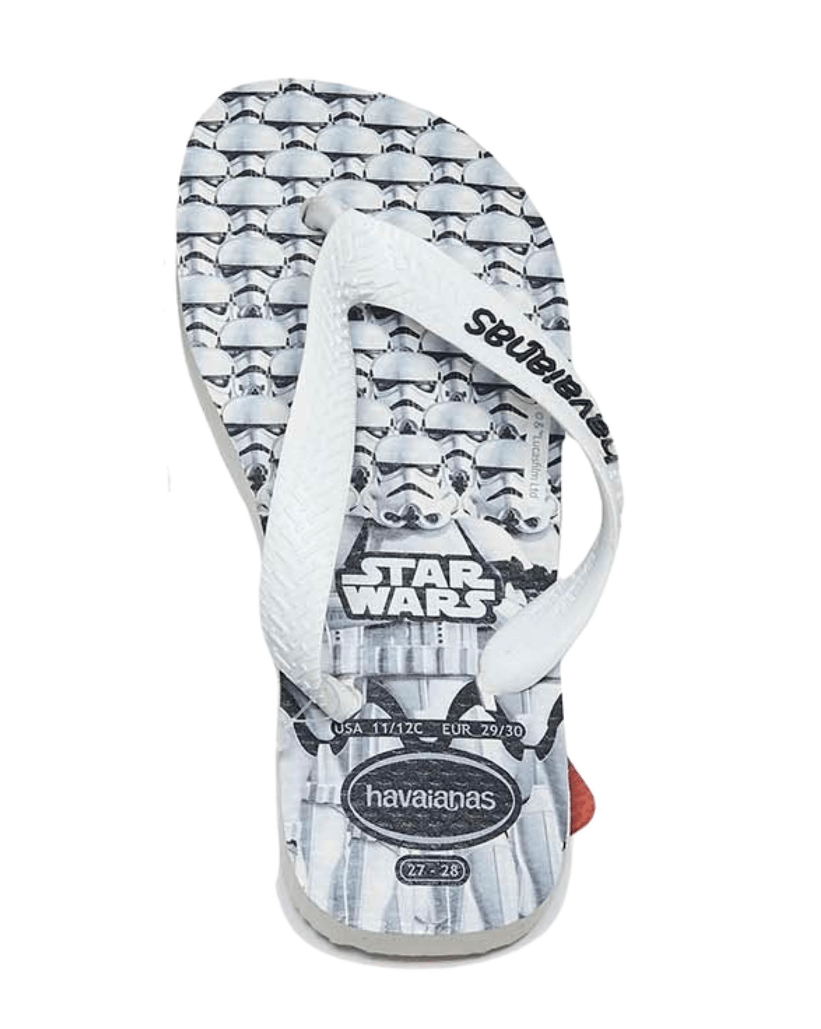 Havaianas Kids Max Star Wars Thongs - White