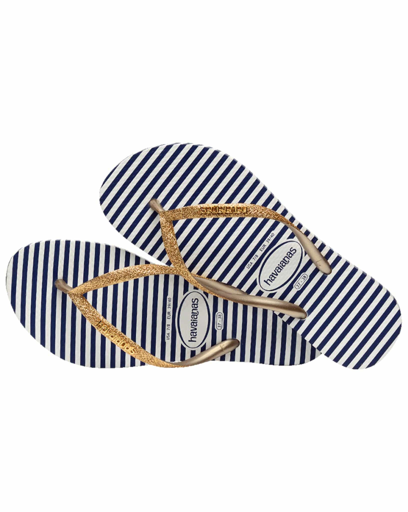 Havaianas Kids Slim Glitter Stripes