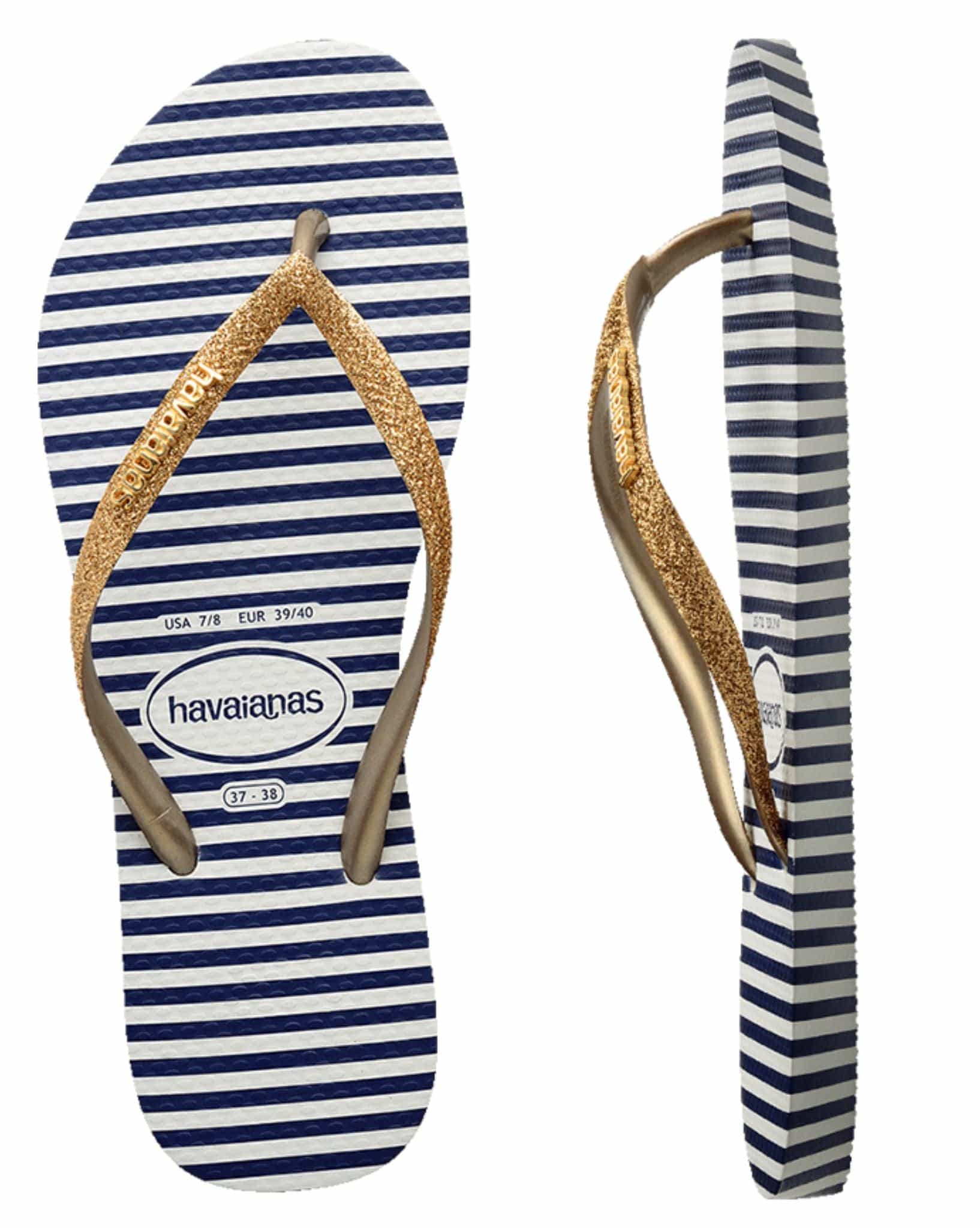 Havaianas Kids Slim Glitter Stripes