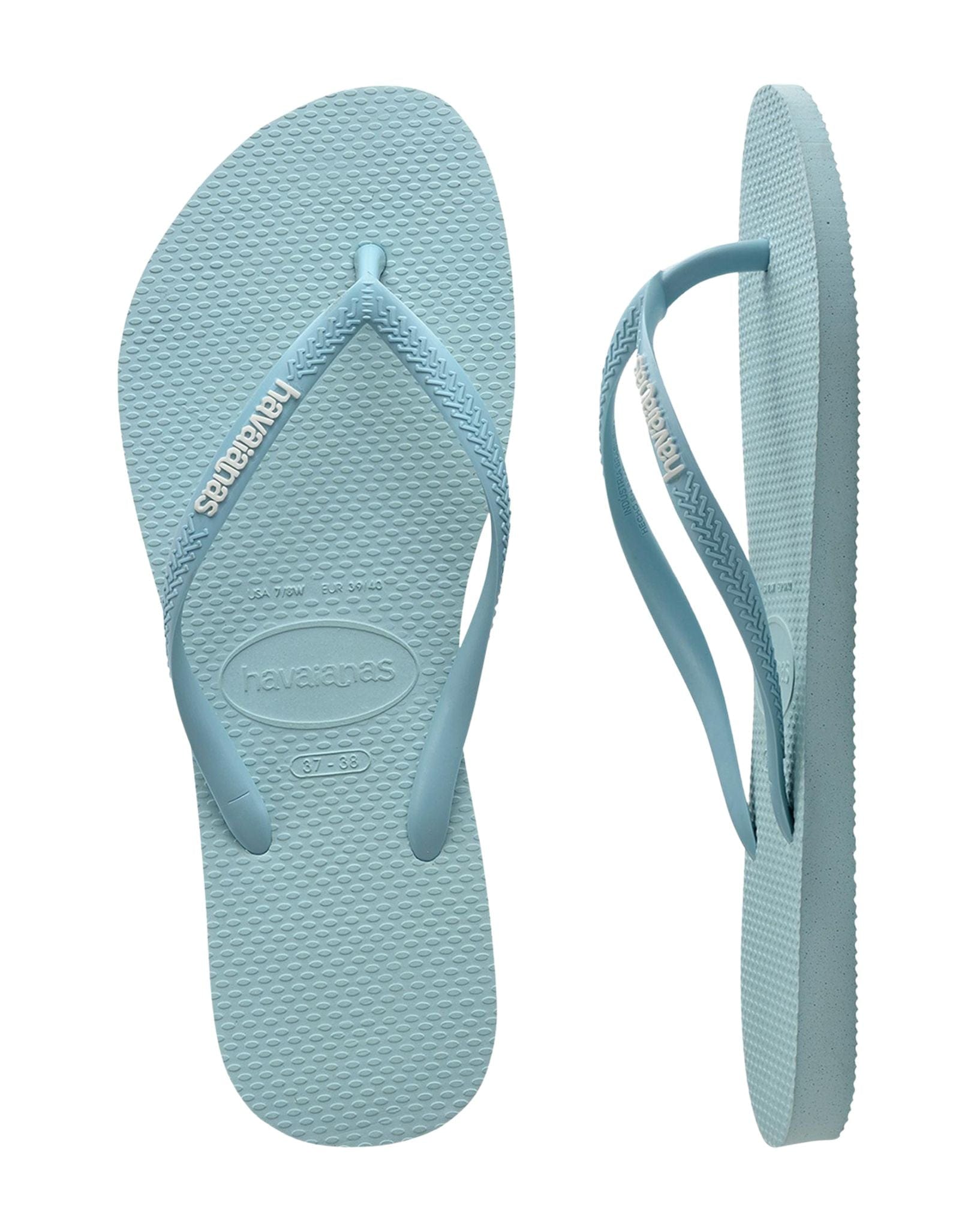 Havaianas Kids Slim Rubber Logo Thongs