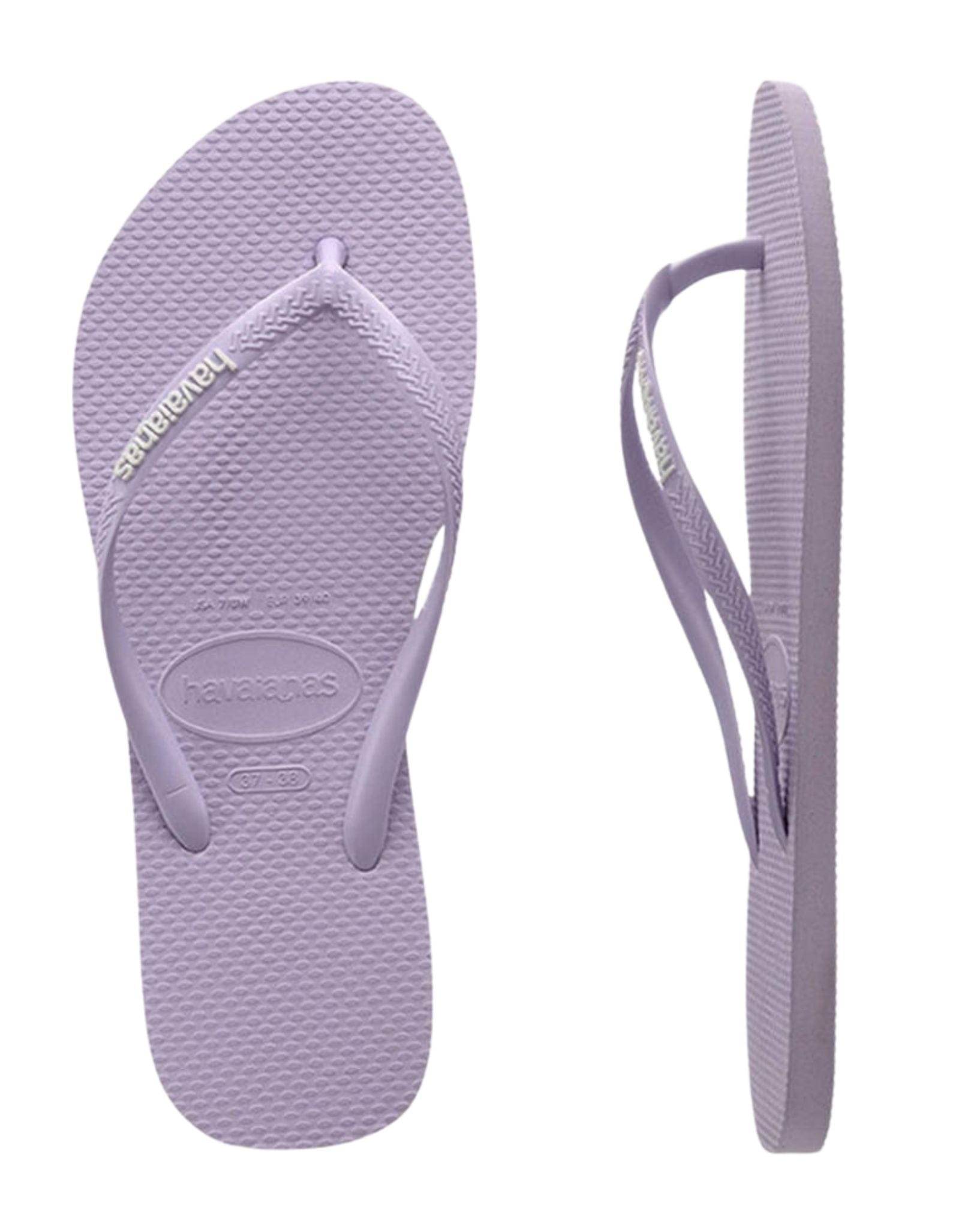 Havaianas Kids Slim Rubber Logo Thongs
