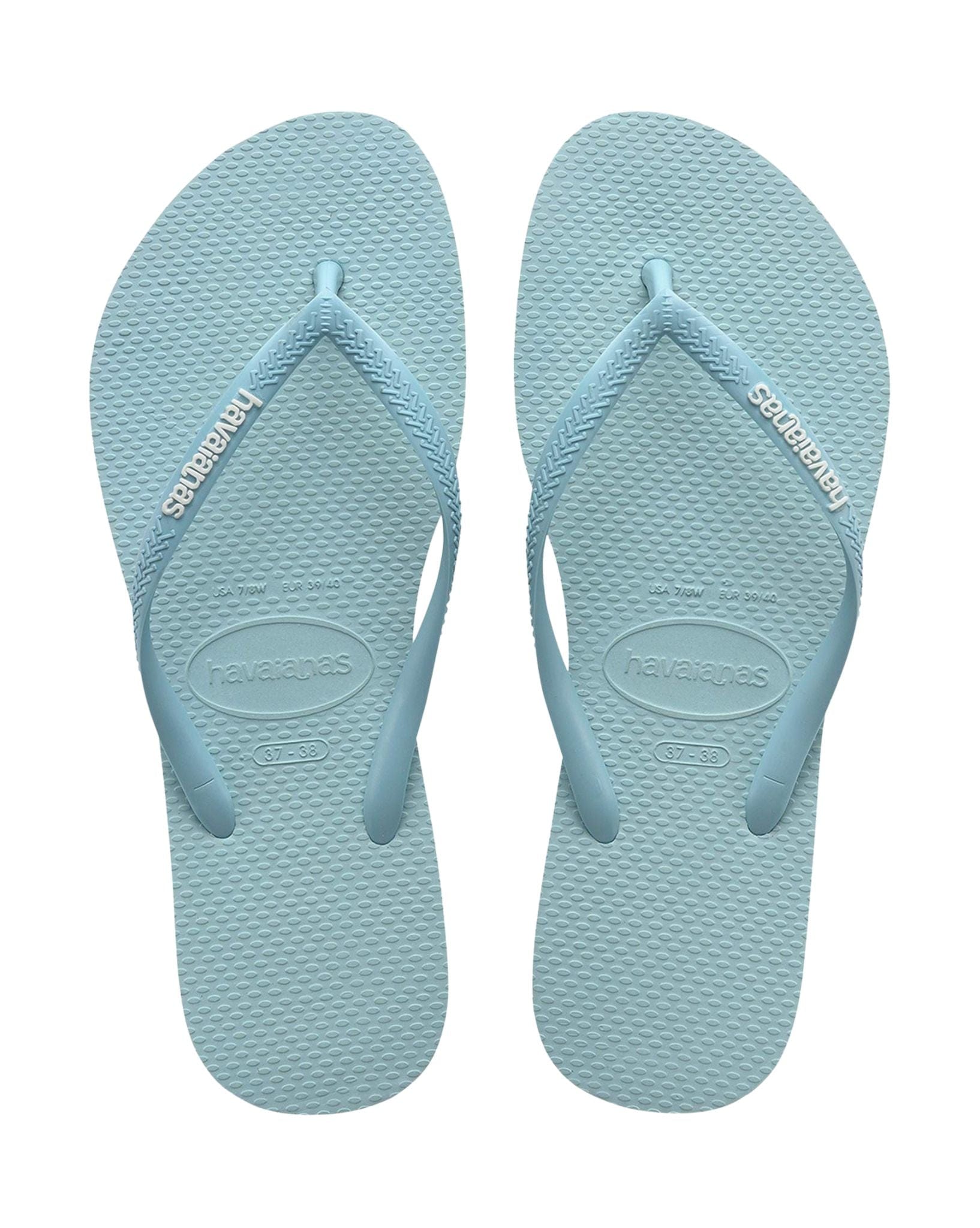 Havaianas Kids Slim Rubber Logo Thongs