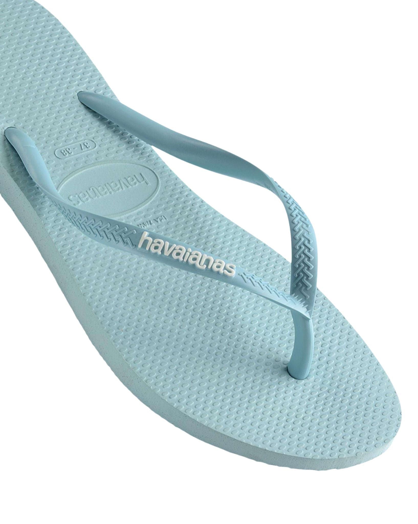 Havaianas Kids Slim Rubber Logo Thongs