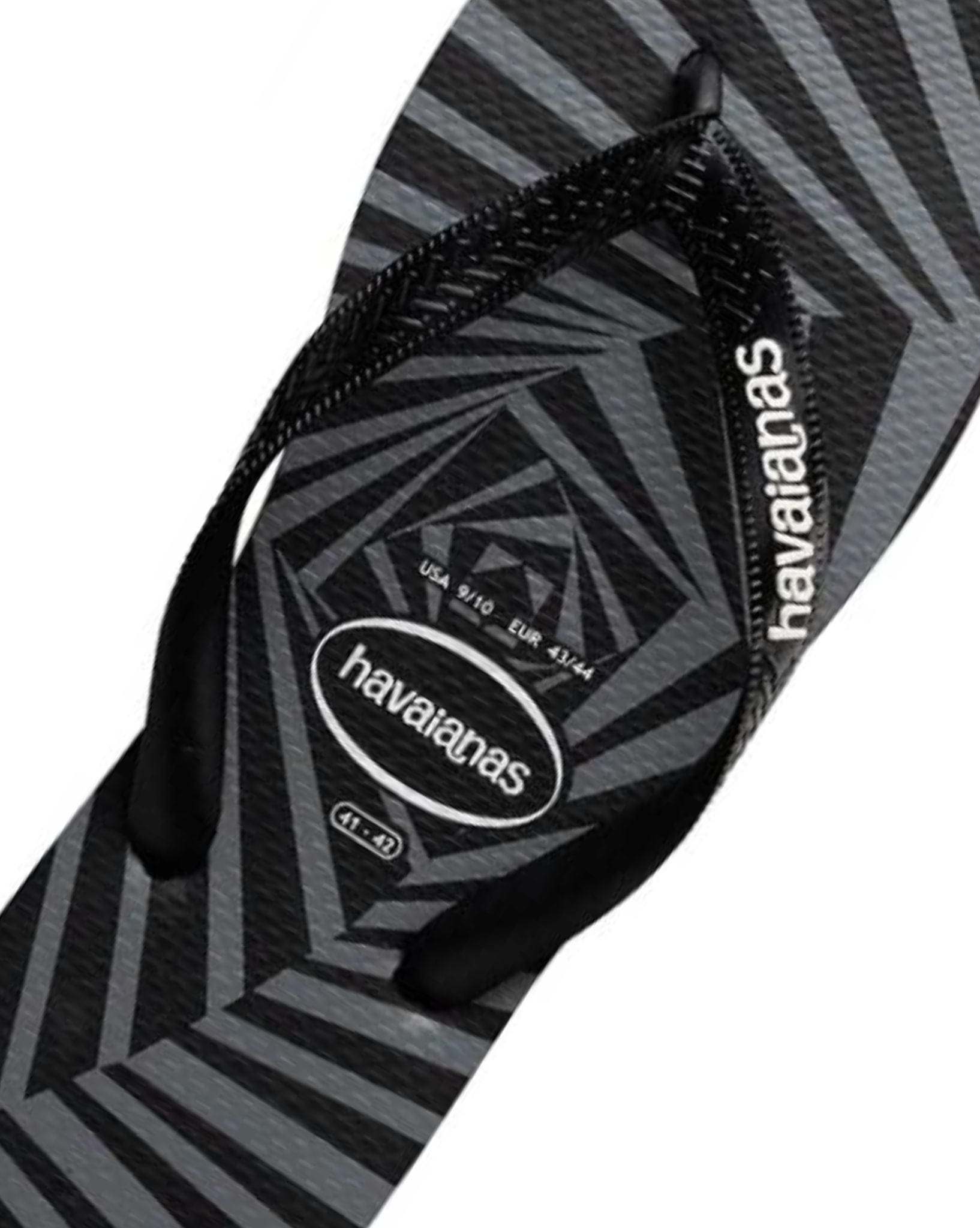 Havaianas Kids Top 3D Thongs - Black I Black I Turquoise 23 24