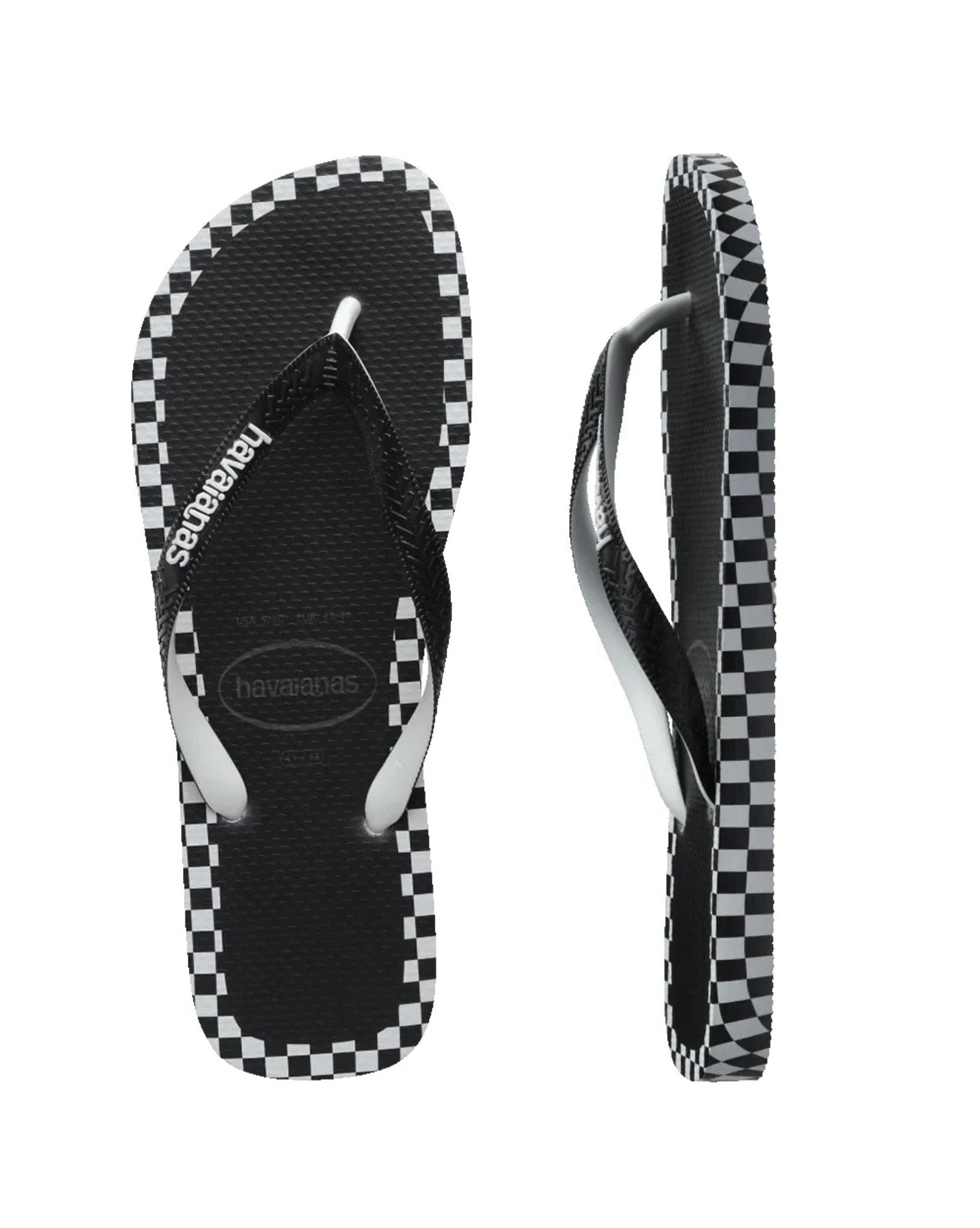 Havaianas Mens Top Checkmate - Black I White