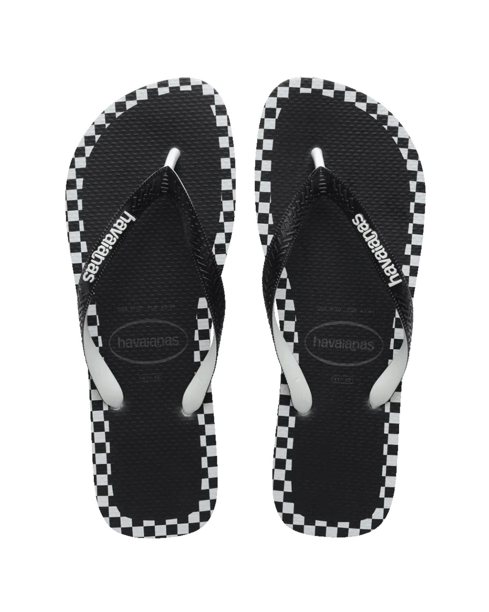 Havaianas Mens Top Checkmate - Black I White