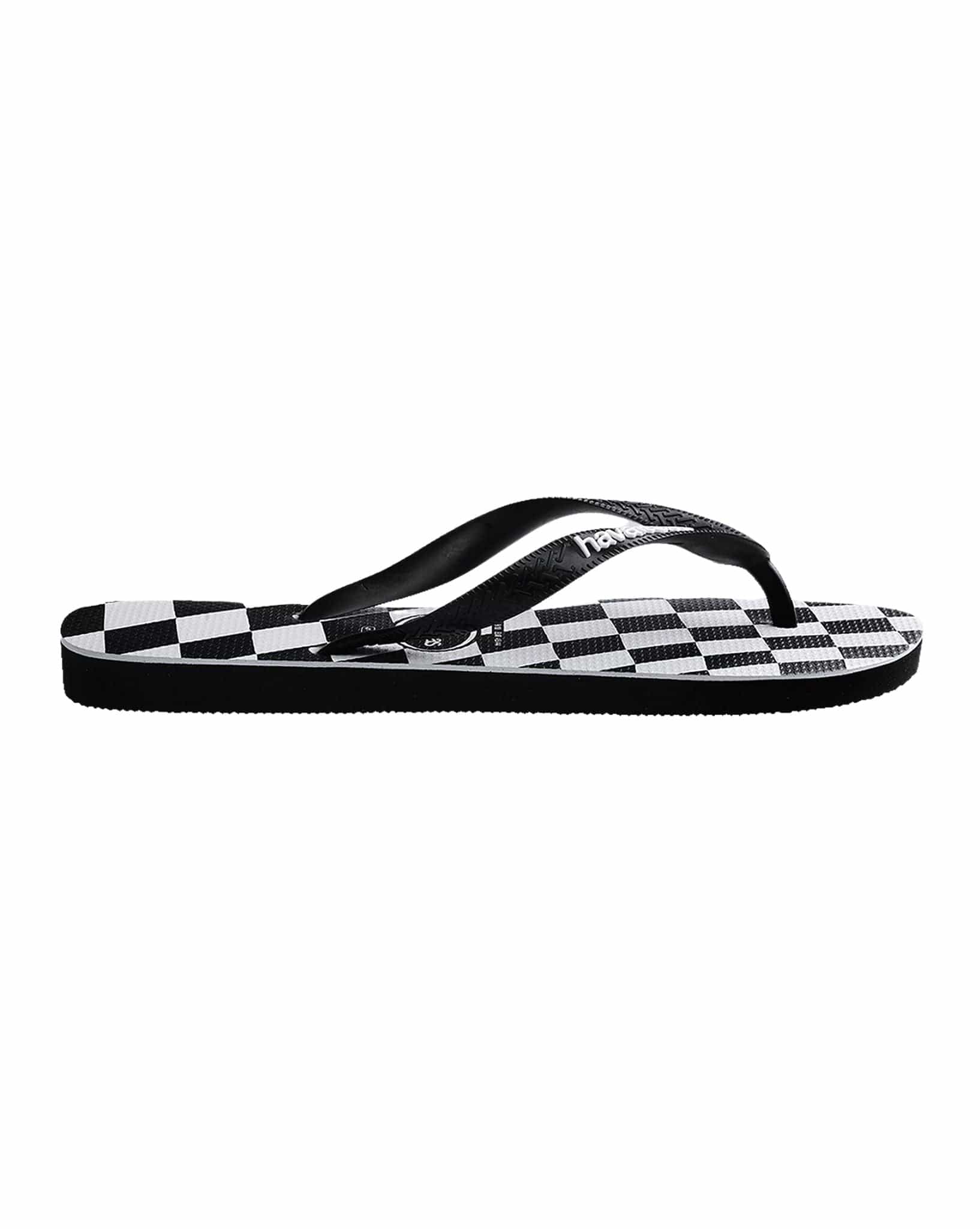 Havaianas Mens Top Distorded Check - Black