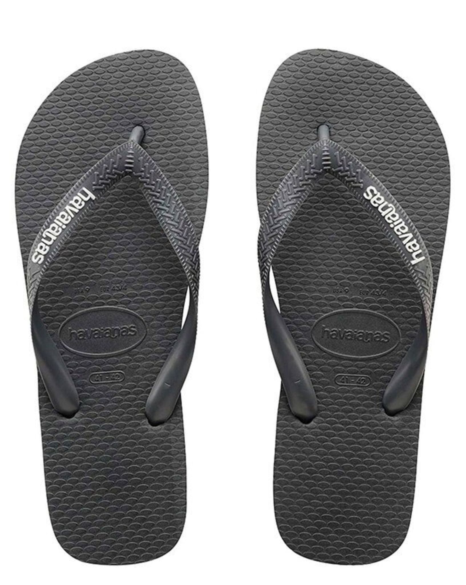 Havaianas Rubber Logo GraphiteWhite