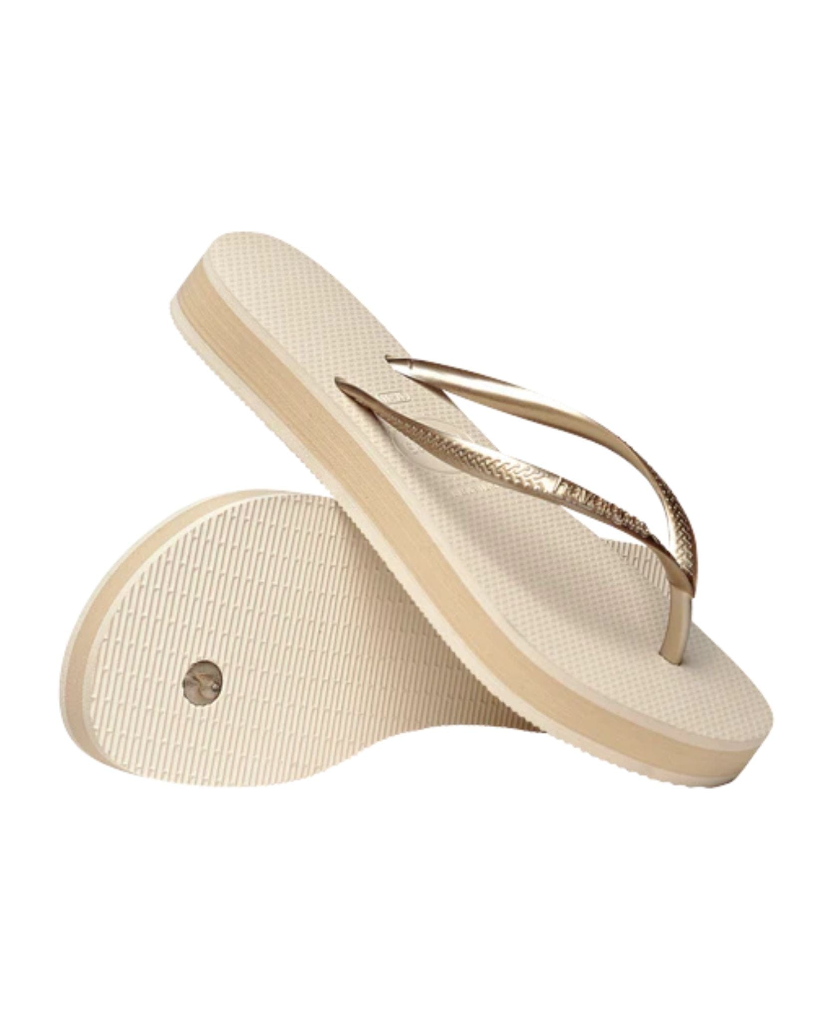 Havaianas Slim Platform - Beige