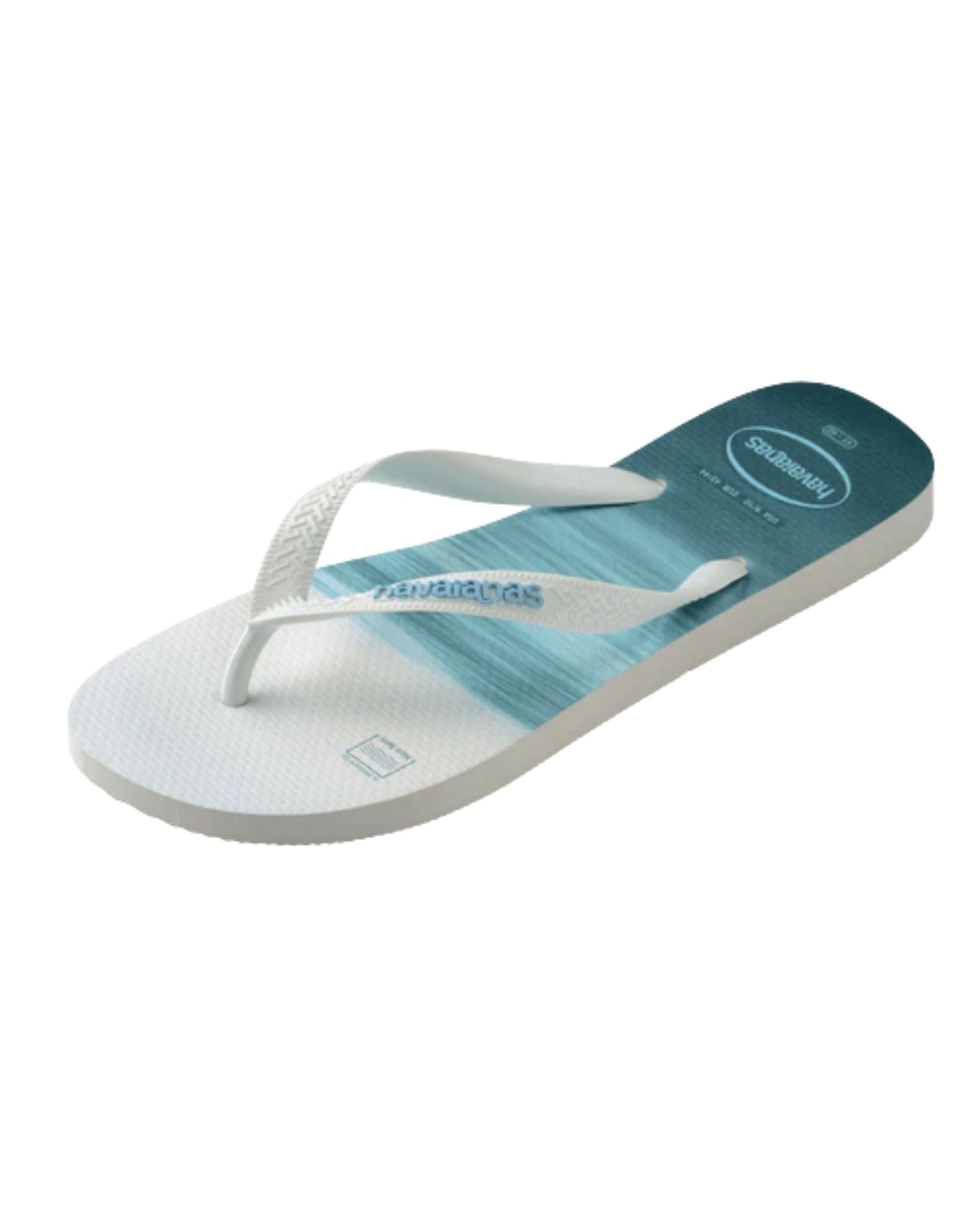 Havaianas Top Surfer - White/White Lavender/Blue