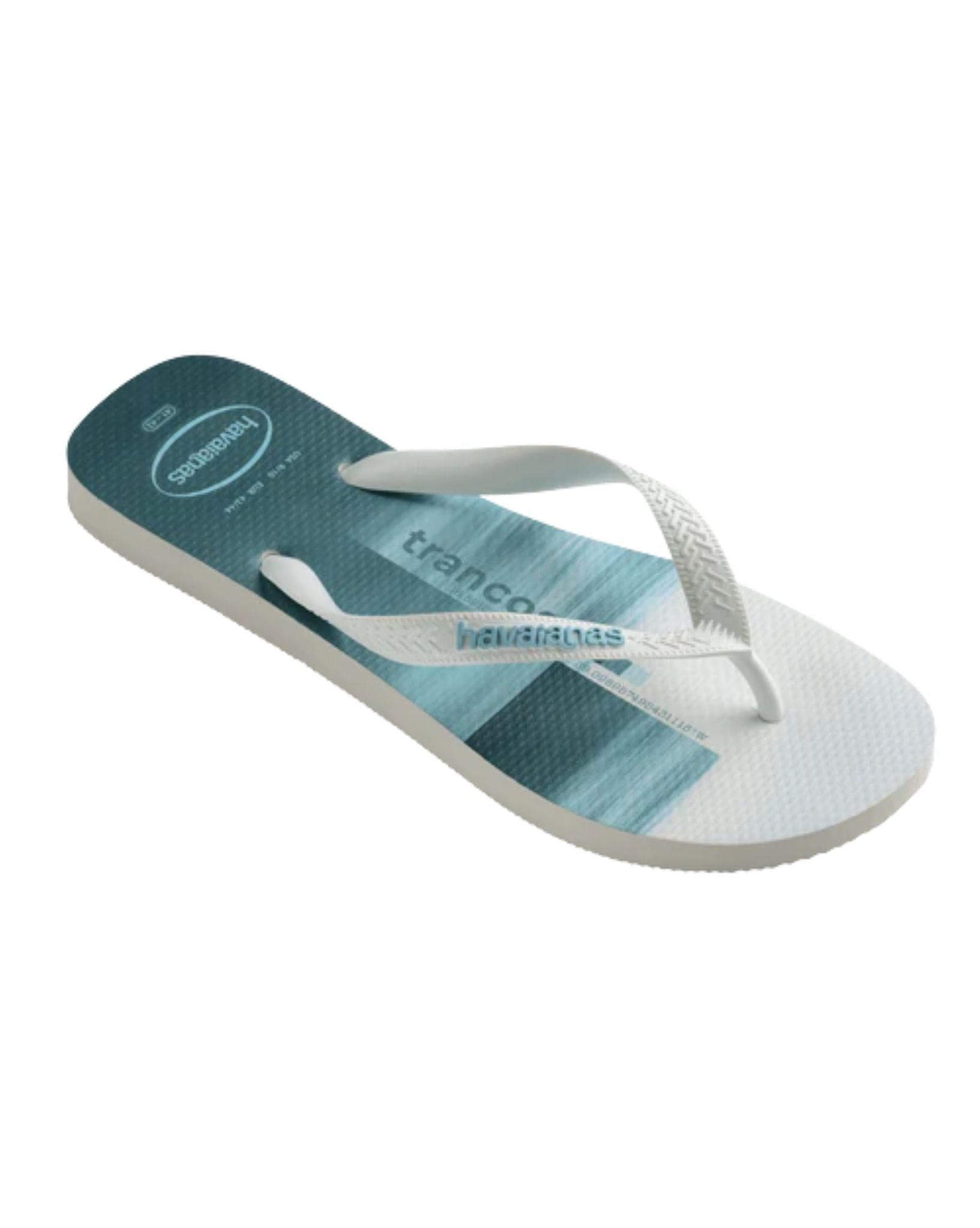 Havaianas Top Surfer - White/White Lavender/Blue