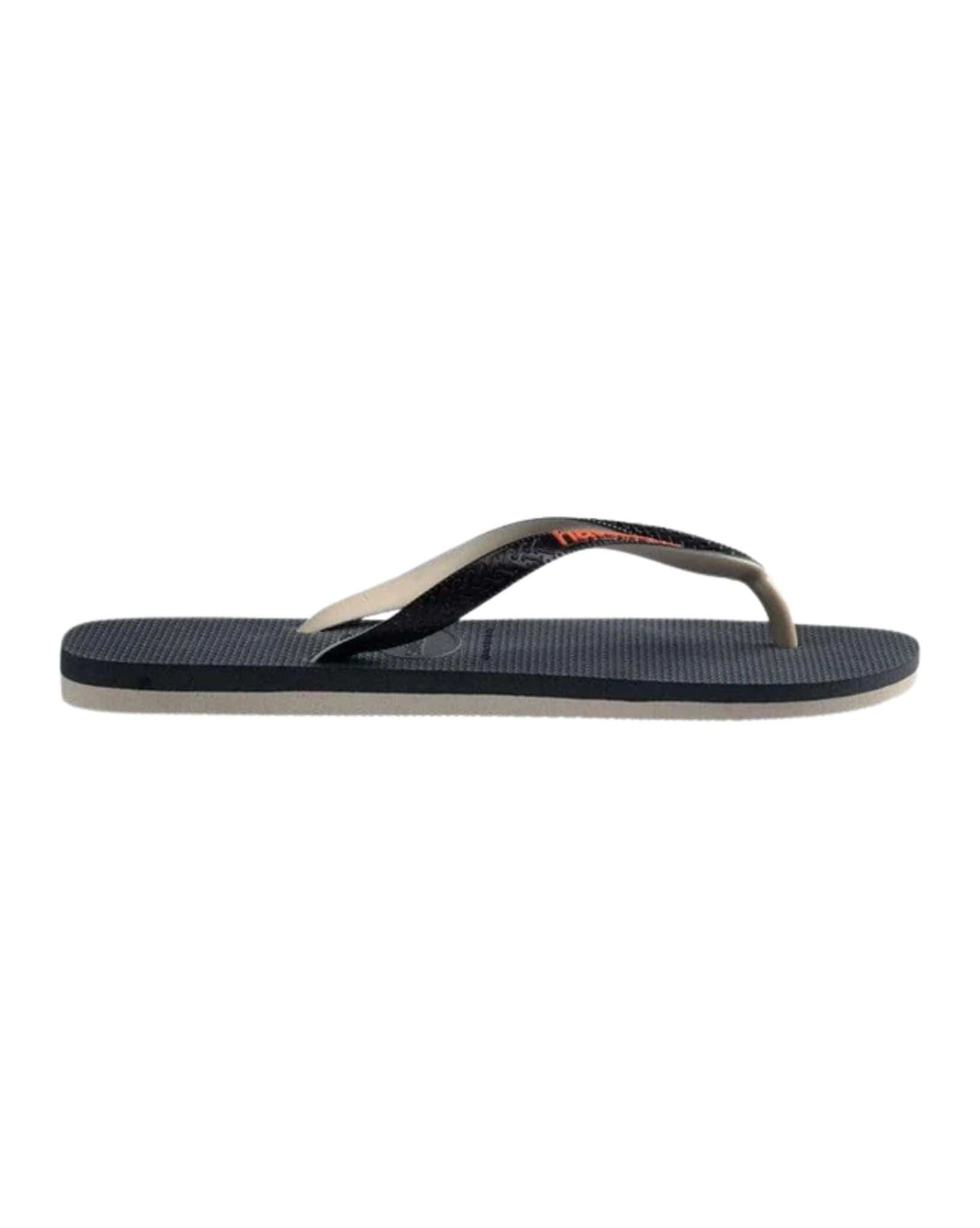 Havaianas Top Tred Rubber Mix - Beige/Black/Orange