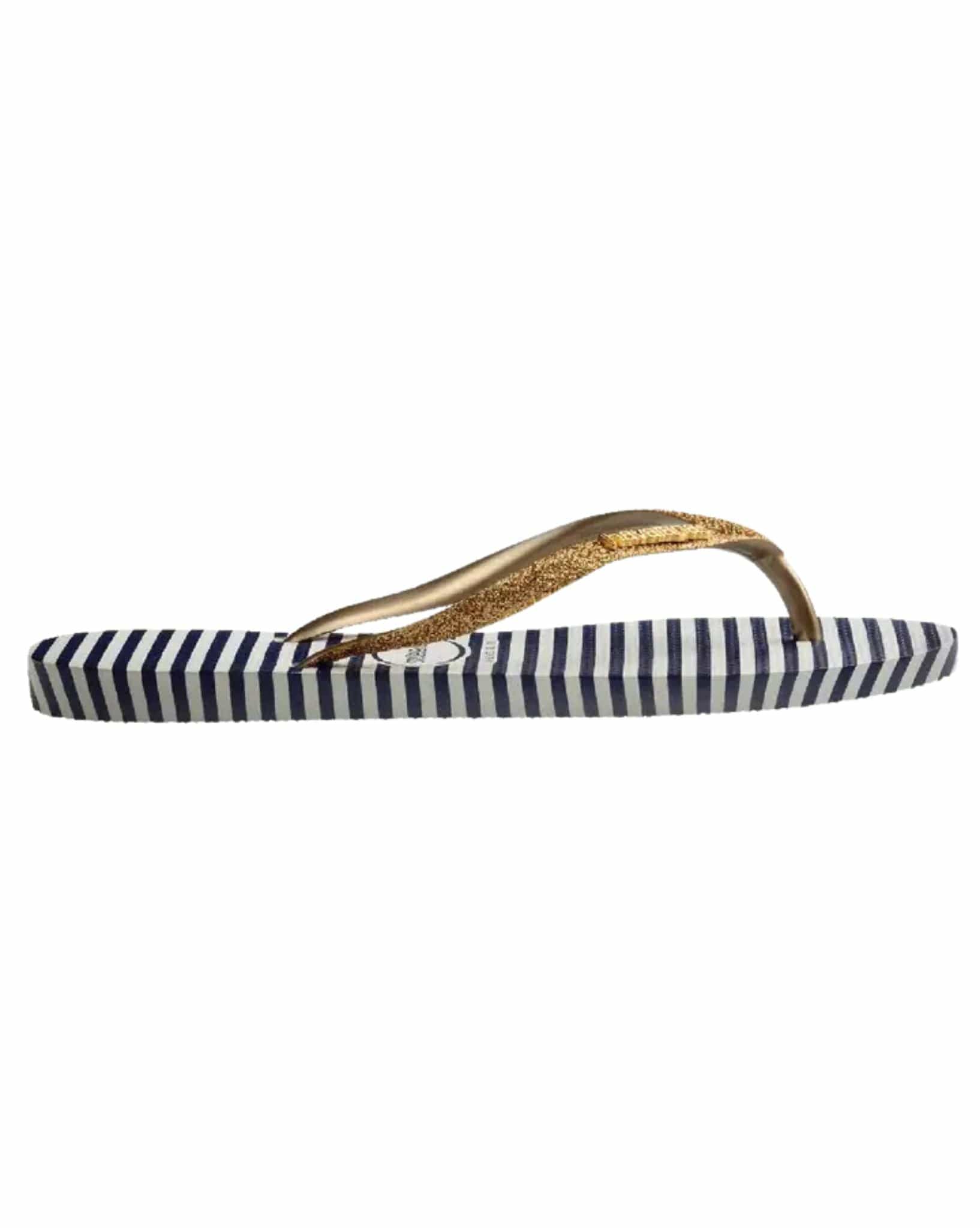 Havaianas Womens Slim Glitter Stripes